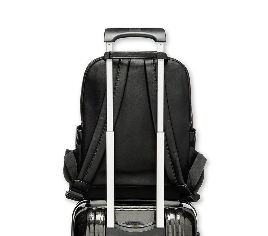 Moleskine Classic Backpack for Laptops & Tablets - 15 Inch Waterproof Laptop Backpack with USB Charging Port, Perfect for Work, School & Travel - Durable & Stylish Digital Device Bag