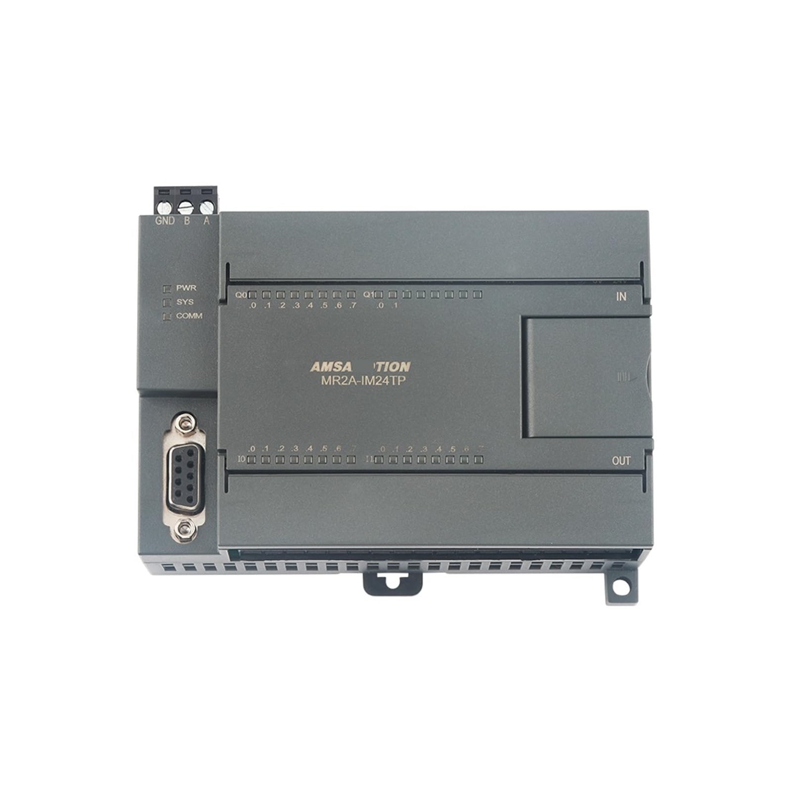 YUANFAHHH MR2A-IM24R PLC Ethernet Converter Module - MODBUS TCP/RTU RS485 to Ethernet Switch with Relay for Industrial Automation | Perfect for Factory PLC Systems, SCADA Networks & Equipment Monitoring