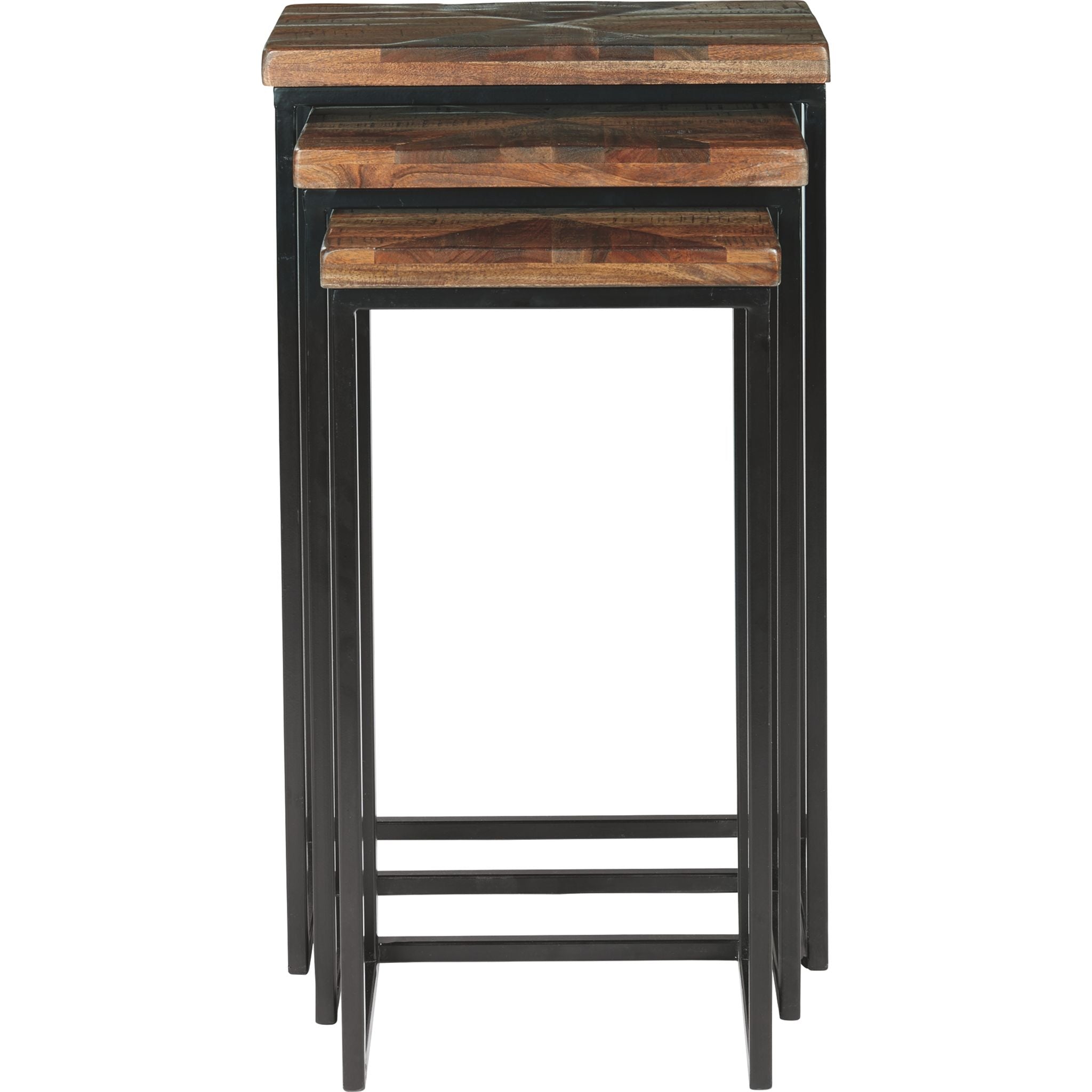 Cainthorne Accent Table Set of 3 - Modern Side End Tables for Living Room, Bedroom, Office - Perfect for Home Decor, Coffee Table, Nightstand