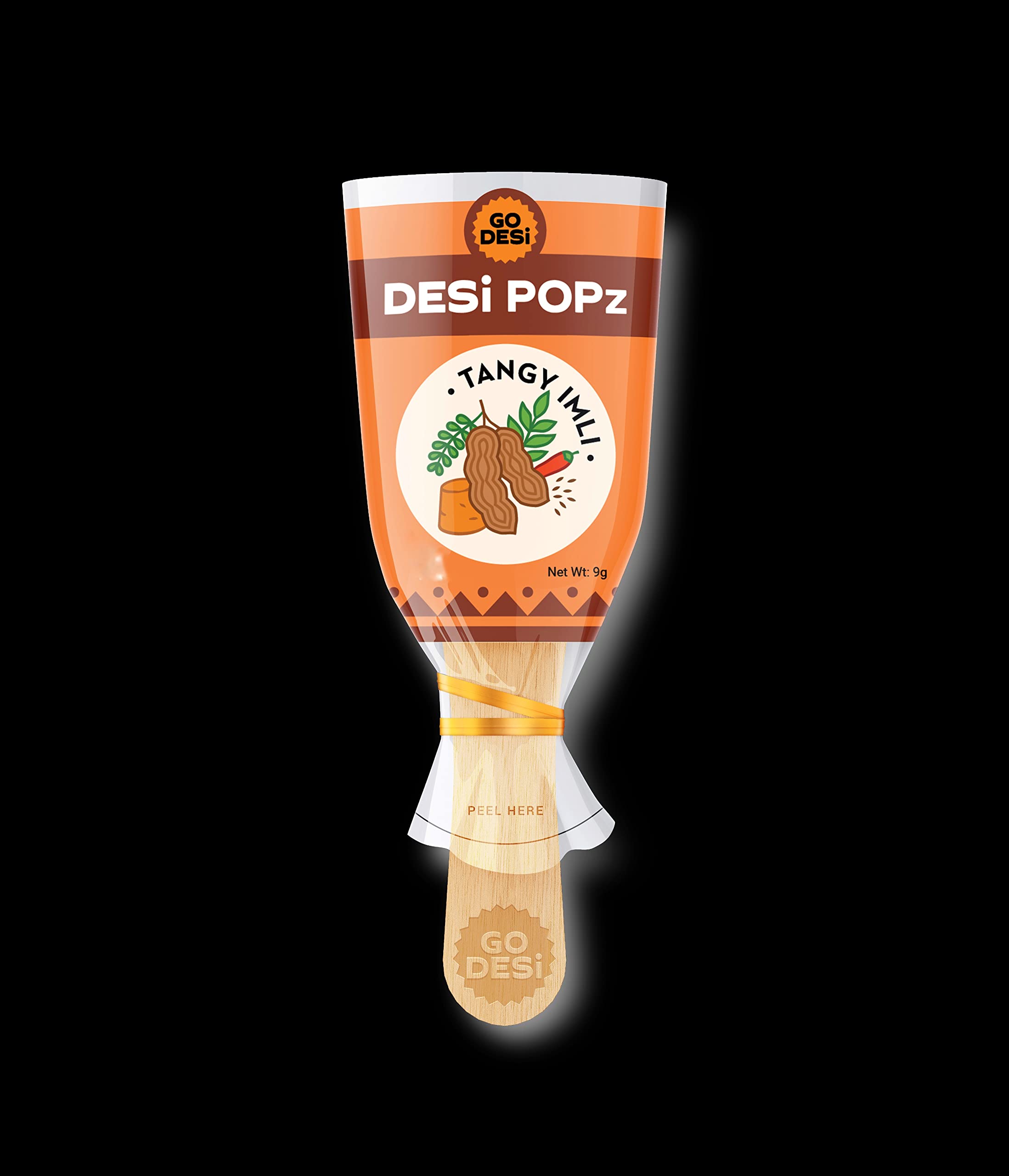 GO DESi Tamarind & Jaggery Candy - 100pcs Digestive Lollipops for Kids & Adults