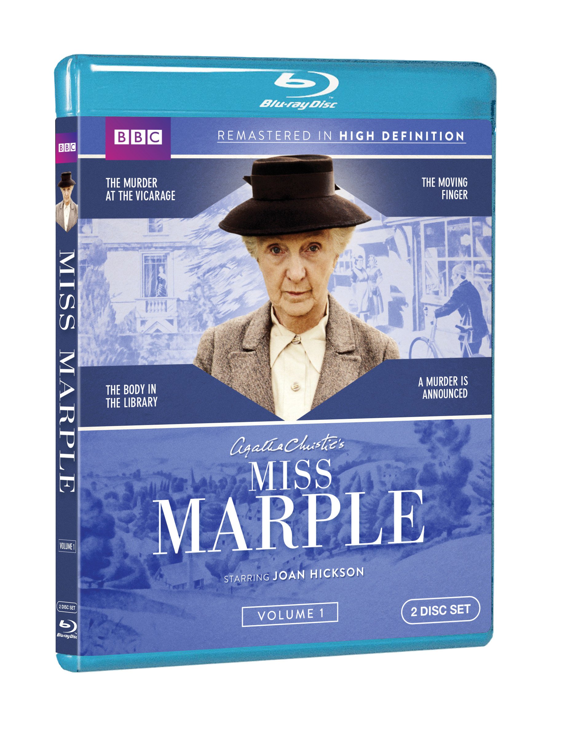 Miss Marple: Volume One Blu-ray | Classic British Mystery Series | Perfect for Movie Nights & Detective Fans