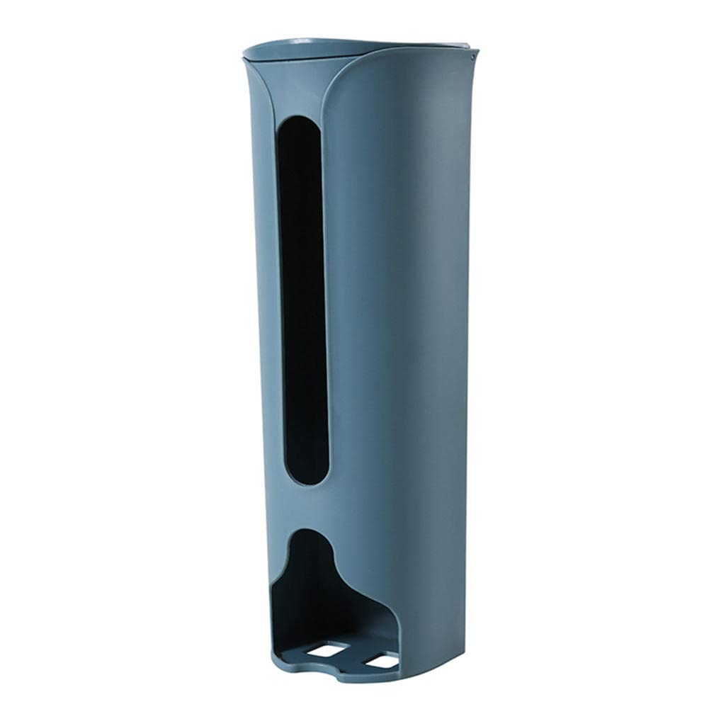 Wall Mounted Plastic Bag Dispenser & Organizer - Kitchen & Bathroom Trash Bag Holder for Storage, Refrigerator & Grocery Bags - Space Saving Home Organization Solution for Kitchen, Bathroom, Laundry & Pantry