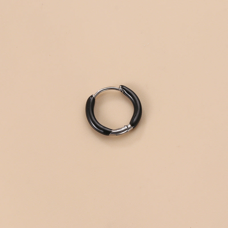 18K Gold Color Enamel Hinged Segment Ring for Women | HSPJ815 | Elegant Jewelry Gift for Anniversary, Birthday & Special Occasions