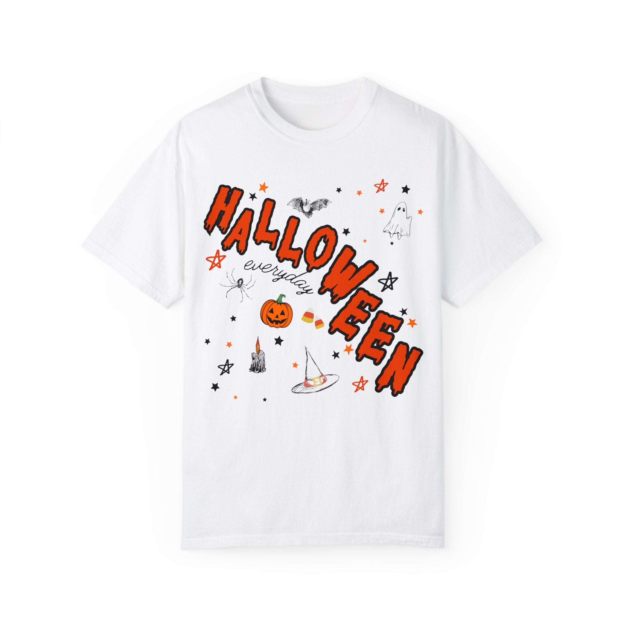 Halloween Everyday T-Shirt - Fun & Spooky Graphic Tee for Costume Parties, Cosplay & Casual Wear