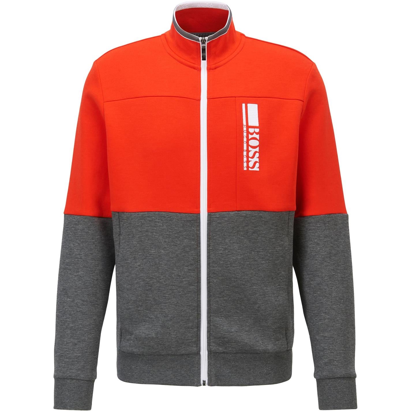 Hugo Boss Men's Logo Zip Up Hoodie Sweatshirt - Casual Pullover for Everyday Wear, Gym & Outdoor Activities