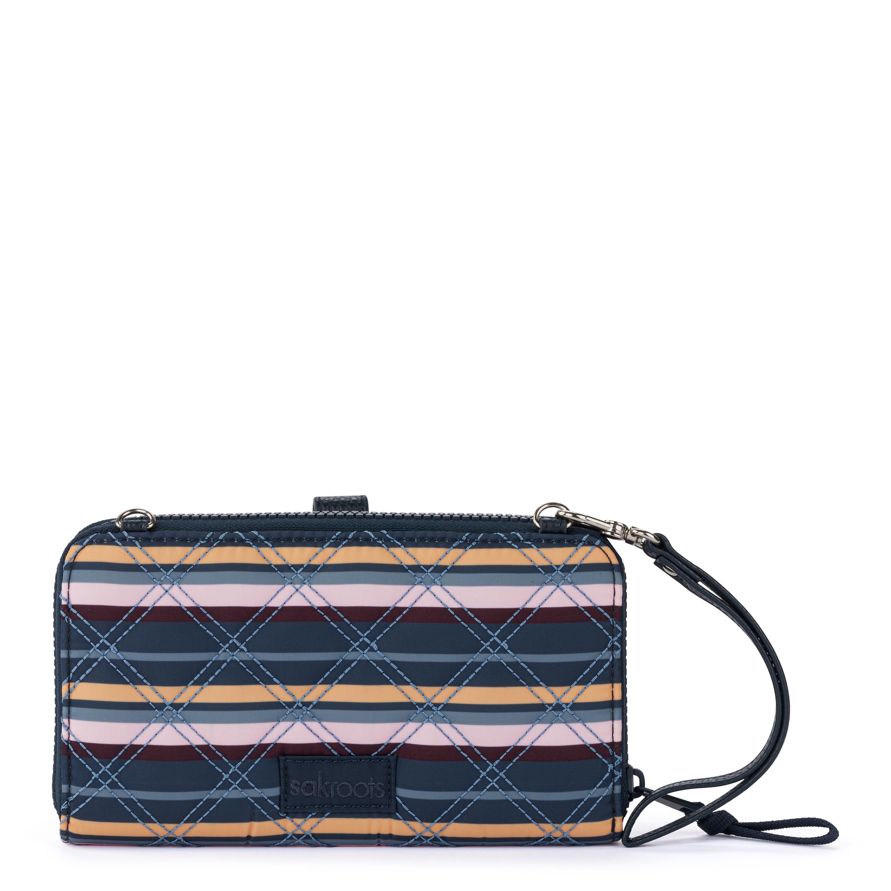 Eco-Friendly Smartphone Wallet with Vibrant Multi Diamond Quilted Design - Perfect for Everyday Use, Travel, and Gift Giving