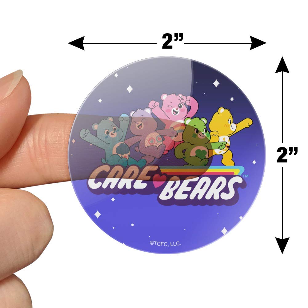 Care Bears Unlock The Magic Sticker Set - Planner Calendar & Scrapbooking Decorative Stickers for DIY Crafts, Journaling, and School Supplies | Perfect for Scrapbooks, Bullet Journals, and Kids' Art Projects