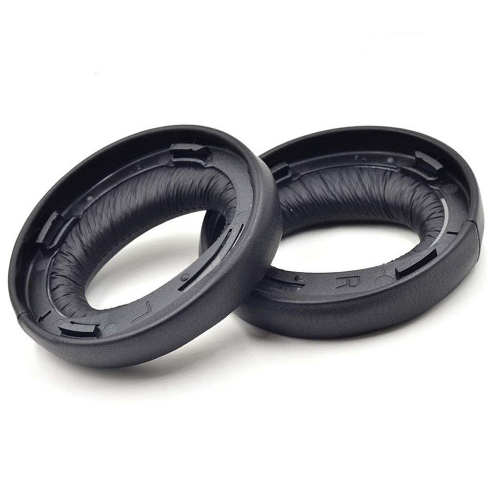 Sony PS3 PS4 Gold Wireless Headset Replacement Ear Pads - Compatible with PlayStation 3 & 4 CECHYA-0083 Headphones (Stereo 7.1 Virtual Surround Sound) - Soft Cushion Earmuff Covers for Gaming, Music & Long Wear Comfort