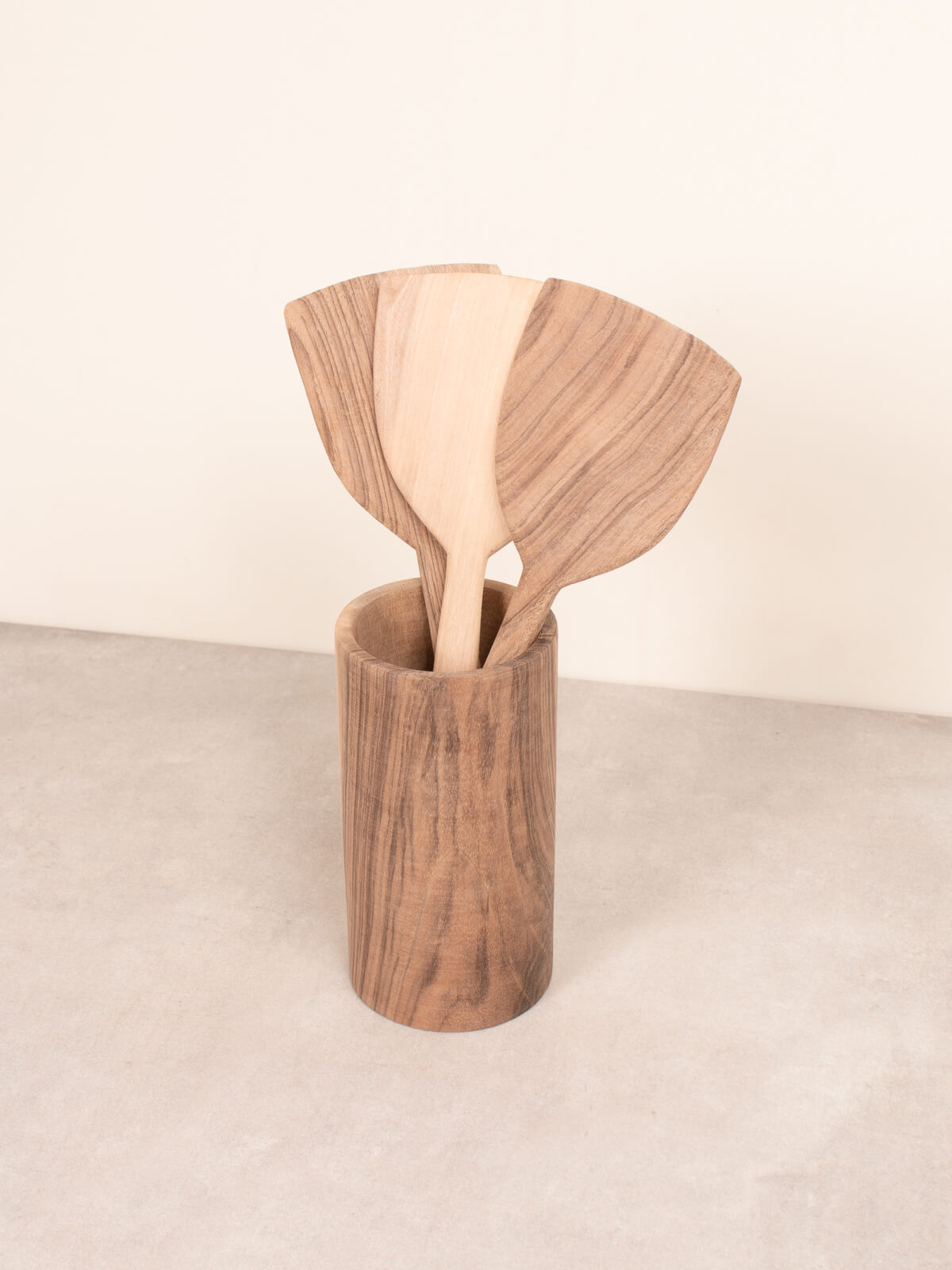 Premium Walnut Wood Spatula - Natural Kitchen Utensil for Cooking, Baking & Serving - Ideal for Non-Stick Pans, Salad Tossing & Cake Decorating