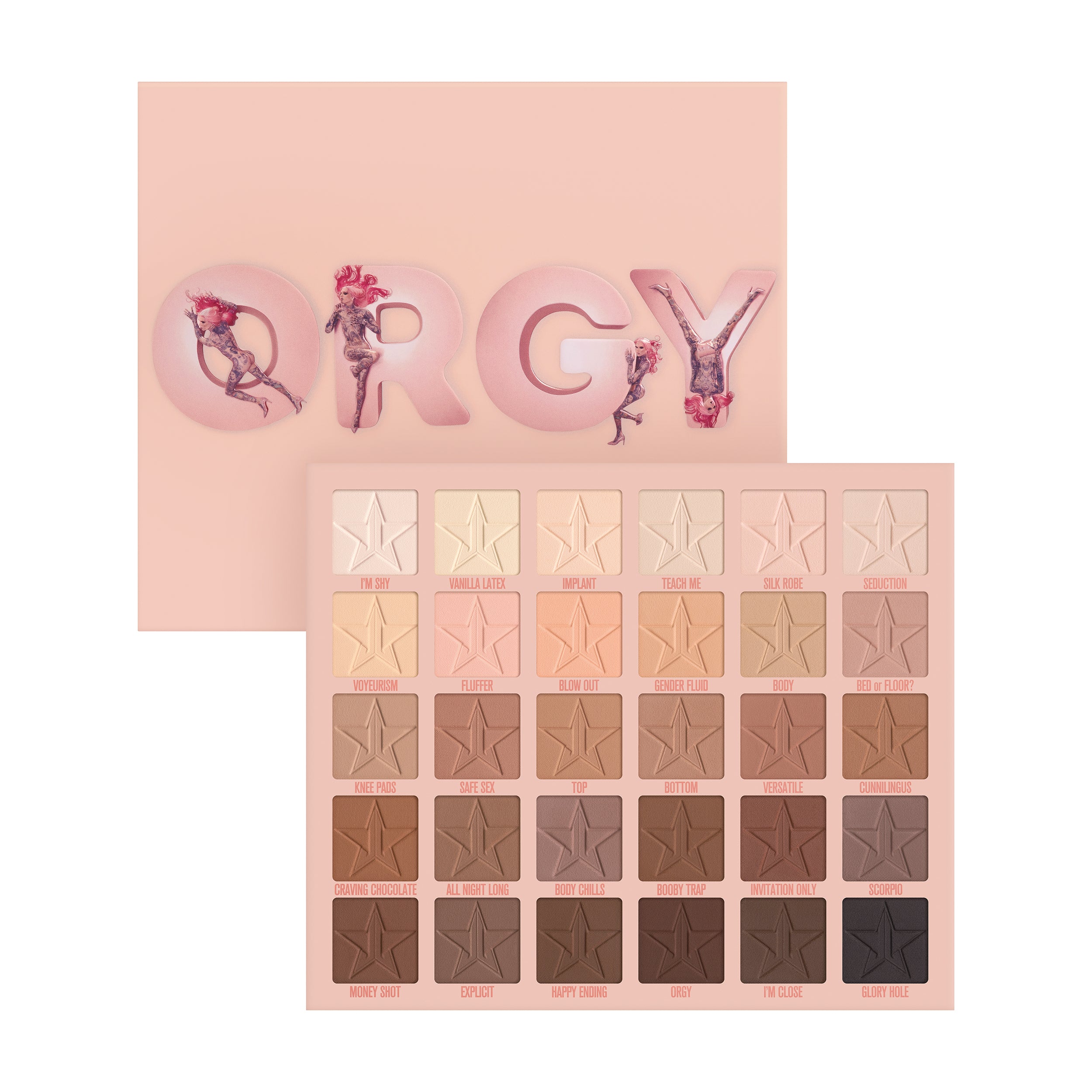 Palette Orgy Eyeshadow - Vibrant Color Makeup Palette for Professional & Everyday Looks | Perfect for Parties, Date Nights & Special Occasions