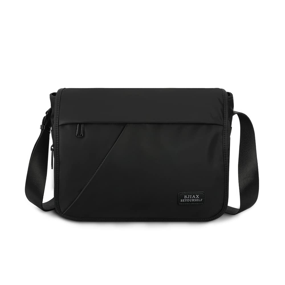 Durable Canvas Messenger Bag for Men - 15.6 Inch Laptop Satchel Briefcase, Crossbody Computer Bag & School Backpack - Perfect for Work, Travel & College Campus Use