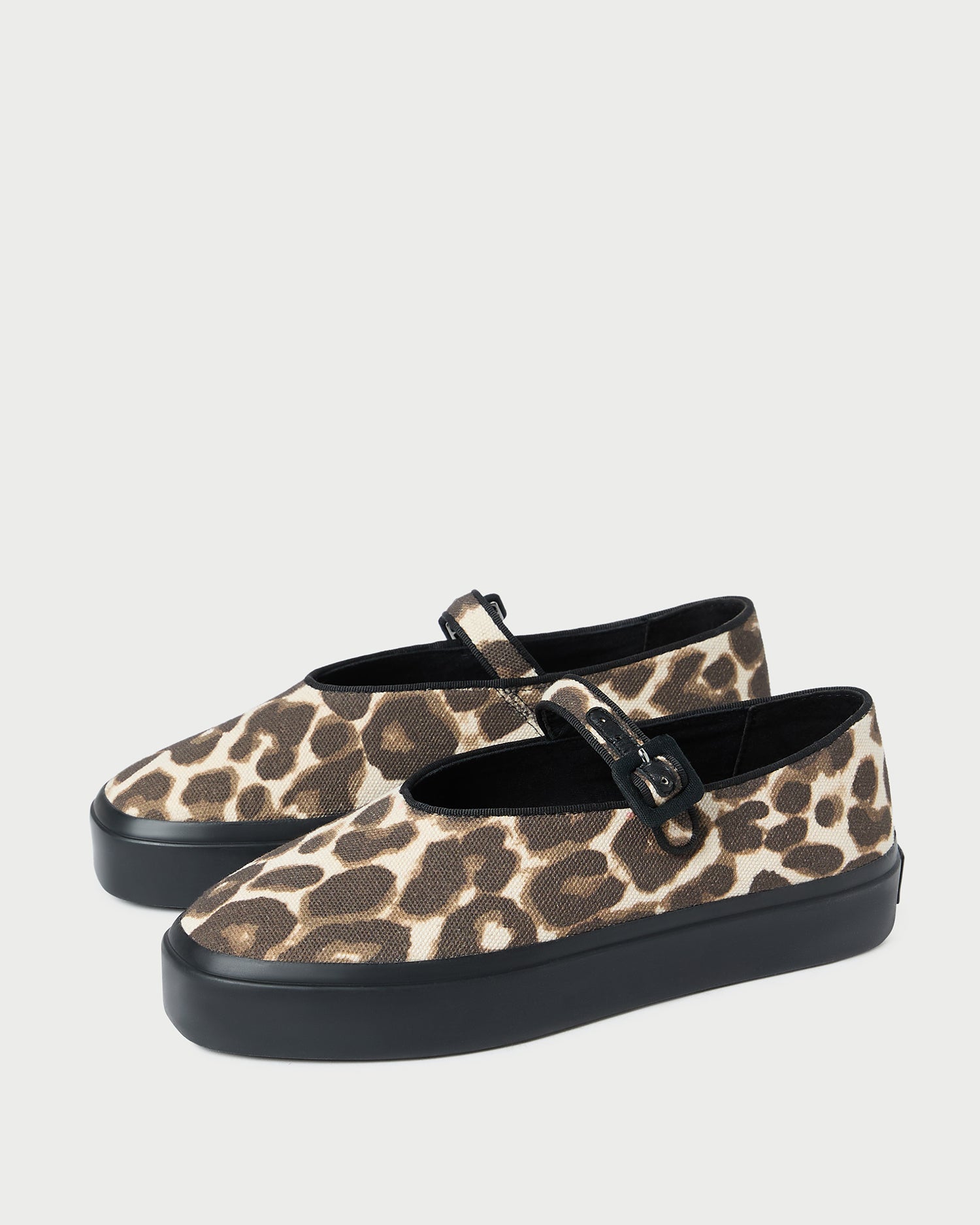 Cooper Leopard Mary Jane Sneakers for Women - Fashion Comfortable Slip-On Shoes for Casual Walking, Work & Everyday Wear