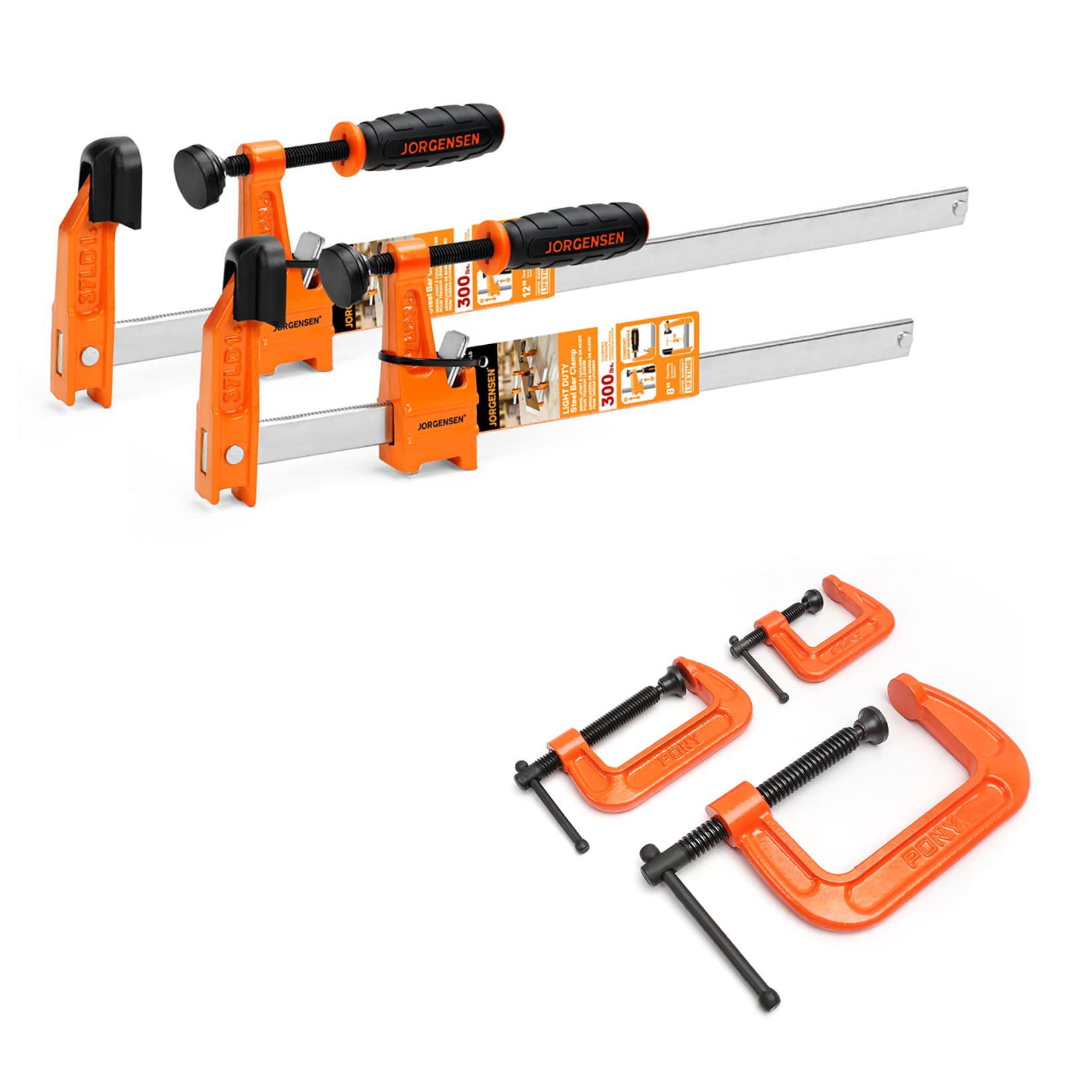 Pony Jorgensen 5-Piece Clamp Set (1