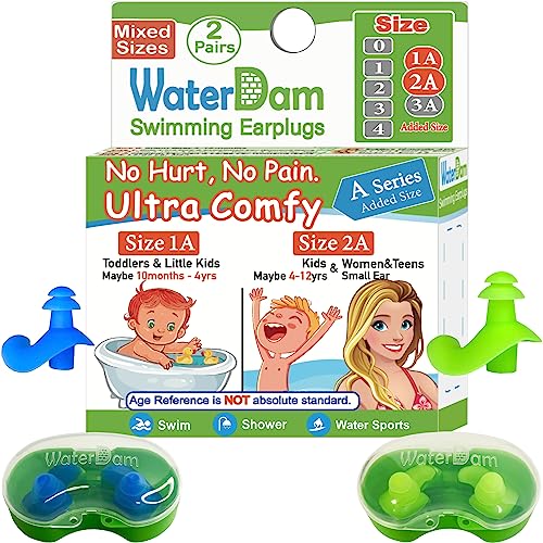Size 1a+2a: Kids & Small Ear Women&teens (Blue Green)