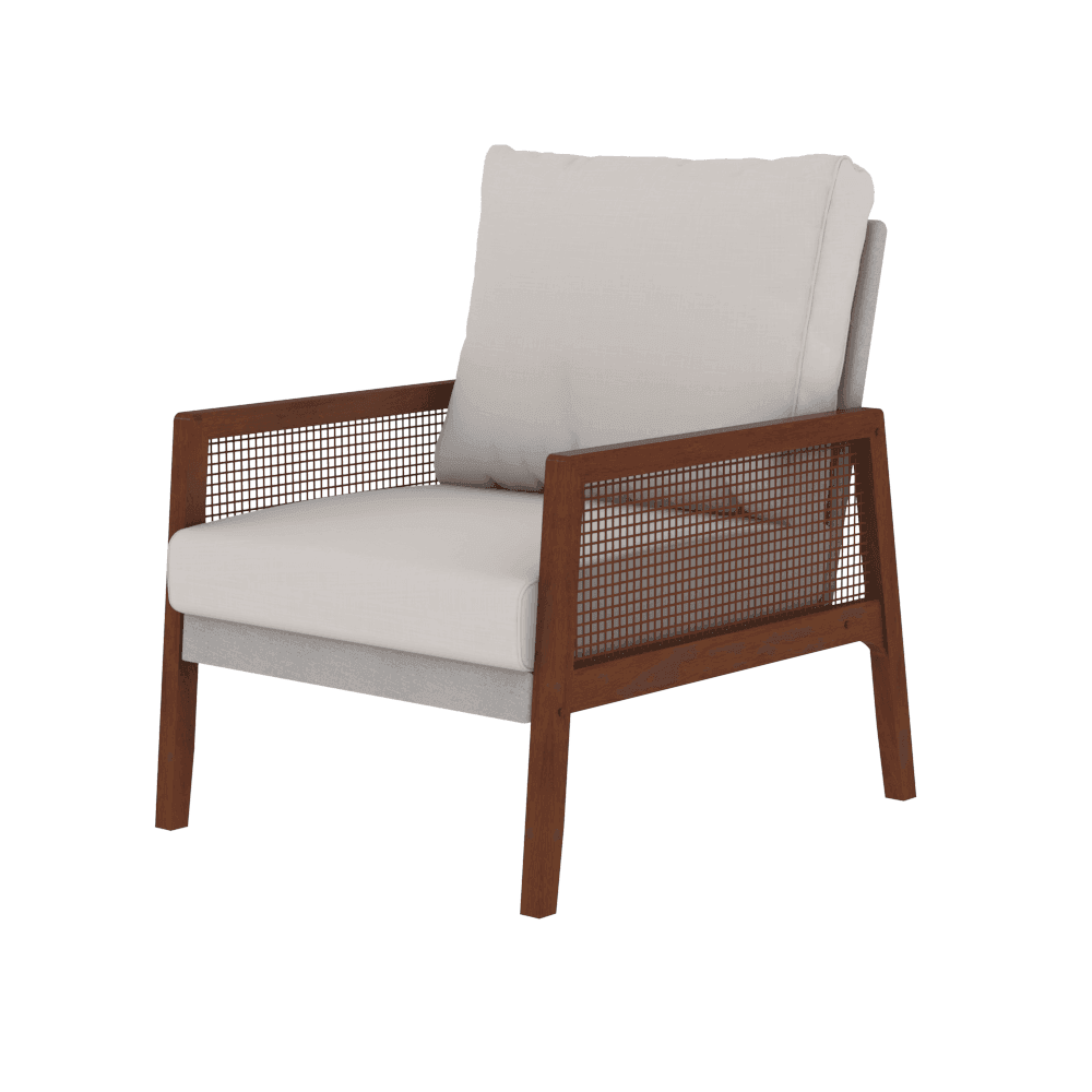 Modern Huxley Fabric Wooden Frame Sofa - Comfortable & Stylish Living Room Furniture for Small Spaces & Apartments