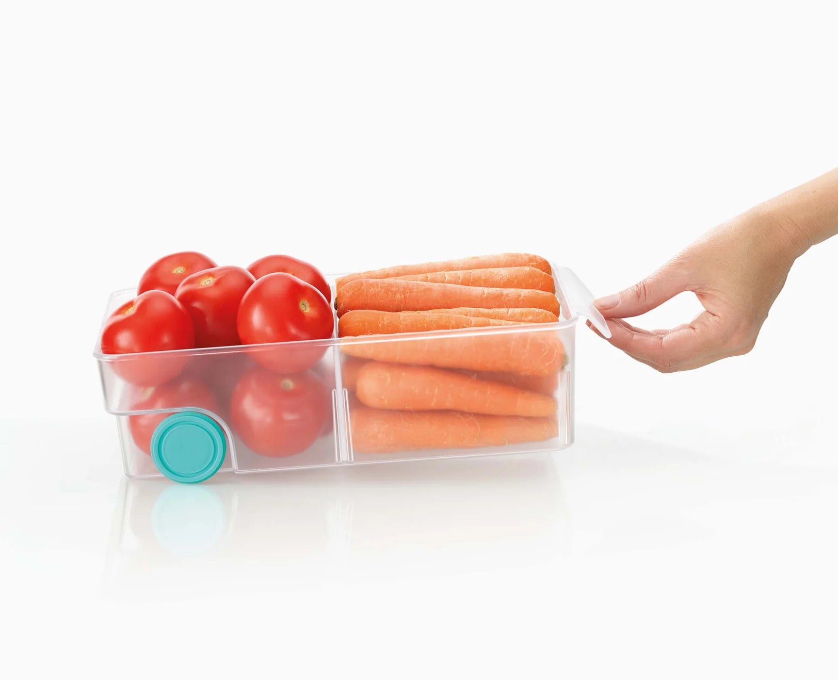 FridgeStore™ Clear Plastic Storage Bins for Refrigerator Organization - Set of 3 (Small, Medium, Large) - Perfect for Kitchen, Pantry & Bathroom Storage