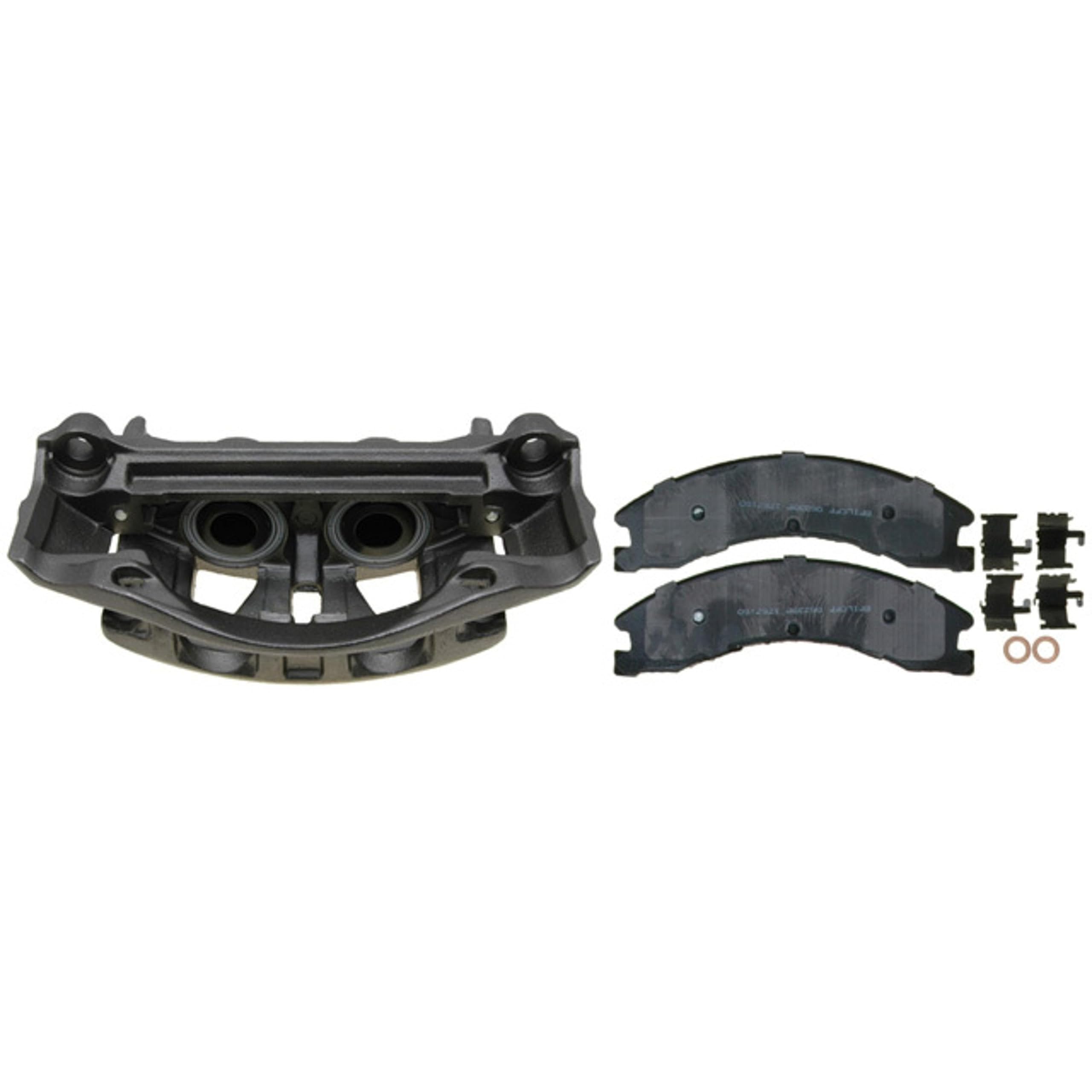 ACDelco Gold 18R2673 Remanufactured Loaded Rear Passenger Side Disc Brake Caliper Assembly with Semi-Metallic Pads (Non-Coated) - Perfect for GM, Chevy, Buick & Cadillac Vehicles - Smooth Braking & Reliable Performance