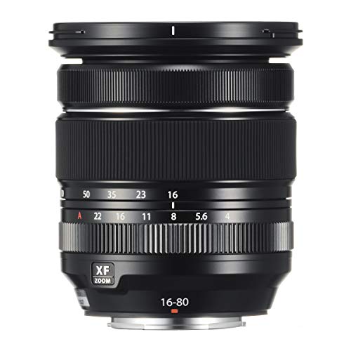 Fujifilm XF 16-80mm F4 R OIS WR Weather-Resistant Zoom Lens for X-Mount Cameras - Perfect for Travel, Landscape & Portrait Photography