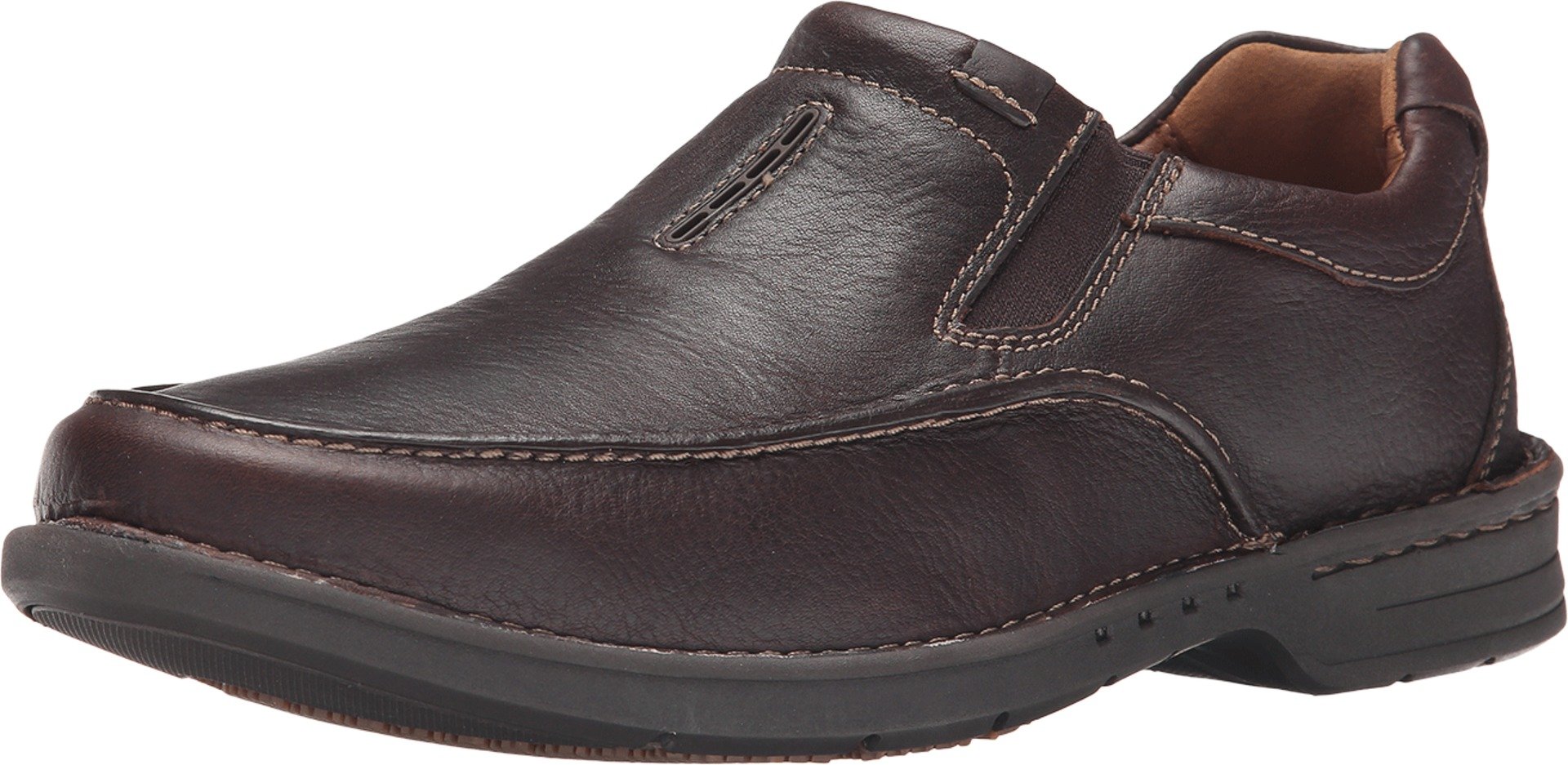 Clarks Men's Untilary Easy Slip-On Loafers - Comfortable Casual Shoes for Walking, Work & Travel | Breathable & Lightweight for All-Day Wear