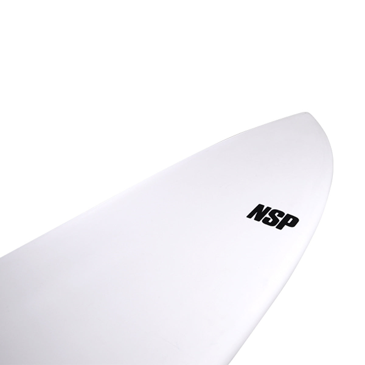 NSP Protech Fish 6'4 Surfboard - White Tint FTU Design for Performance Surfing | Perfect for Small to Medium Waves & Beach Adventures