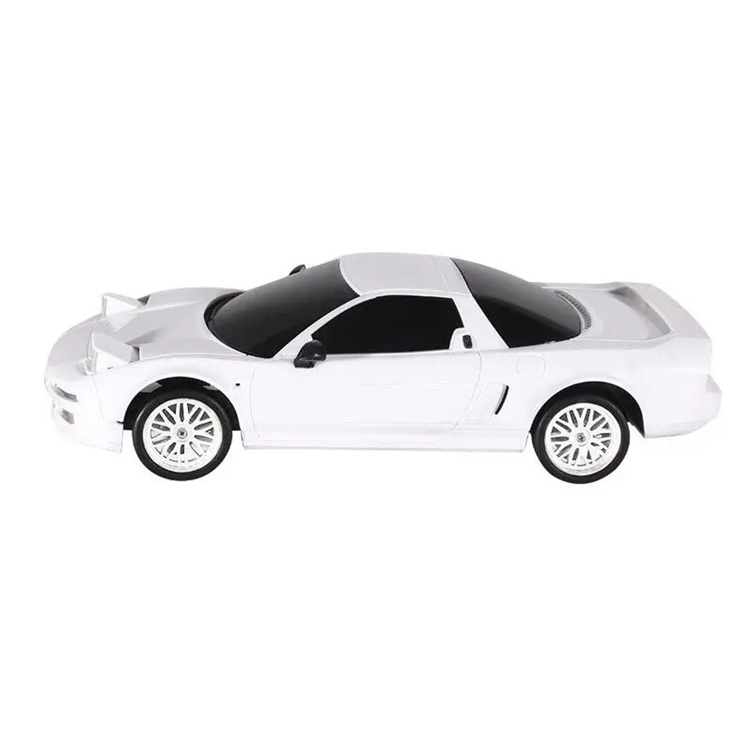 1/18 LDRC 2.4G Remote Control Drift Car - High Speed RC Racing Vehicle with 10KM/H Linear Speed, LED Lights & USB Rechargeable Battery - Perfect for Indoor/Outdoor Drifting and Racing Fun (Red/Blue)