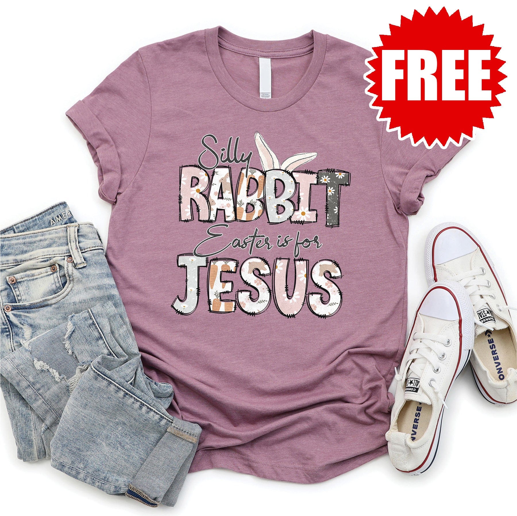 Easter is for Jesus T-Shirt - Christian Faith Apparel for Easter Sunday & Religious Celebrations