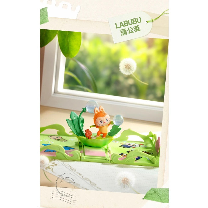 Labubu Pop Mart Greeting Card Series - Labubu Dandelion Collectible Figure | Perfect Gift for Collectors, Birthday & Valentine's Day Presents