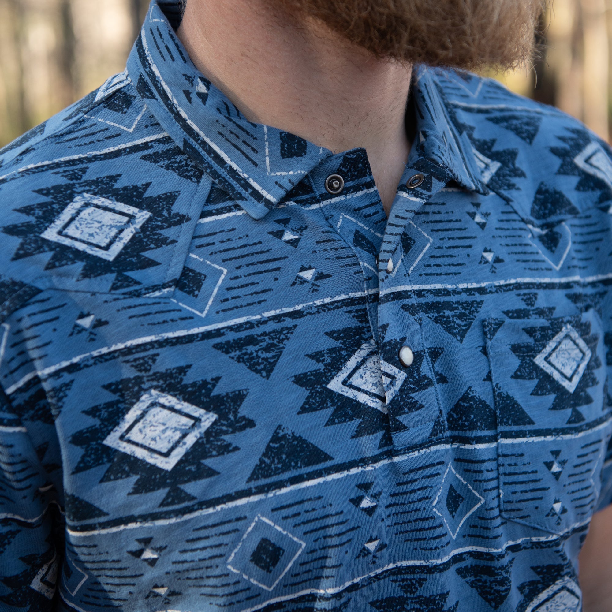 Ranger Printed Polo Shirt for Men - Stylish Casual & Outdoor Wear - Perfect for Golf, Hiking, and Everyday Fashion