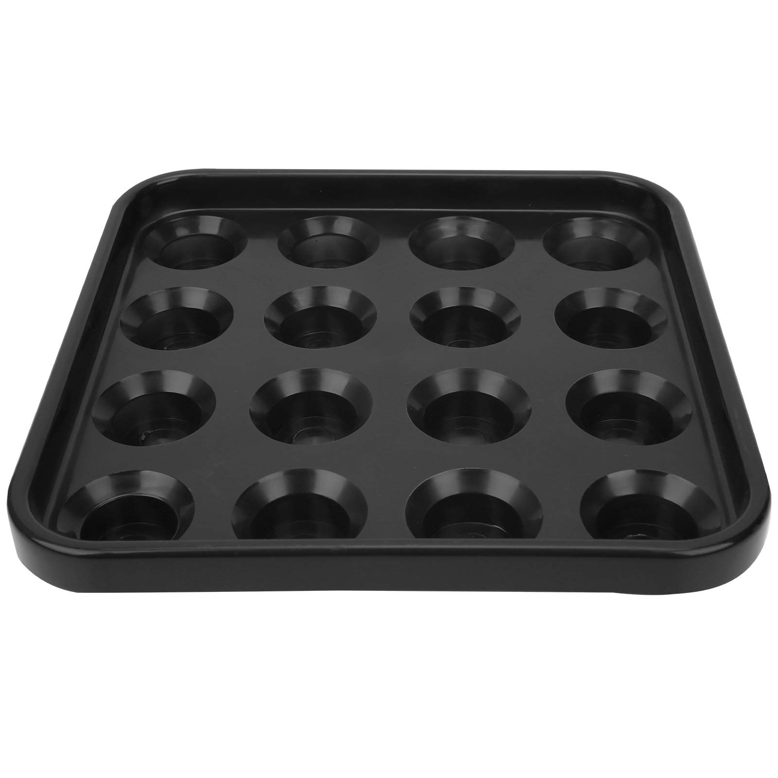Premium Billiard Ball Holder Tray - Black Pool Table Accessory for Snooker & Mini Billiard Games | Durable Storage Solution for Home & Professional Players | Perfect for Game Rooms, Bars & Recreation Areas