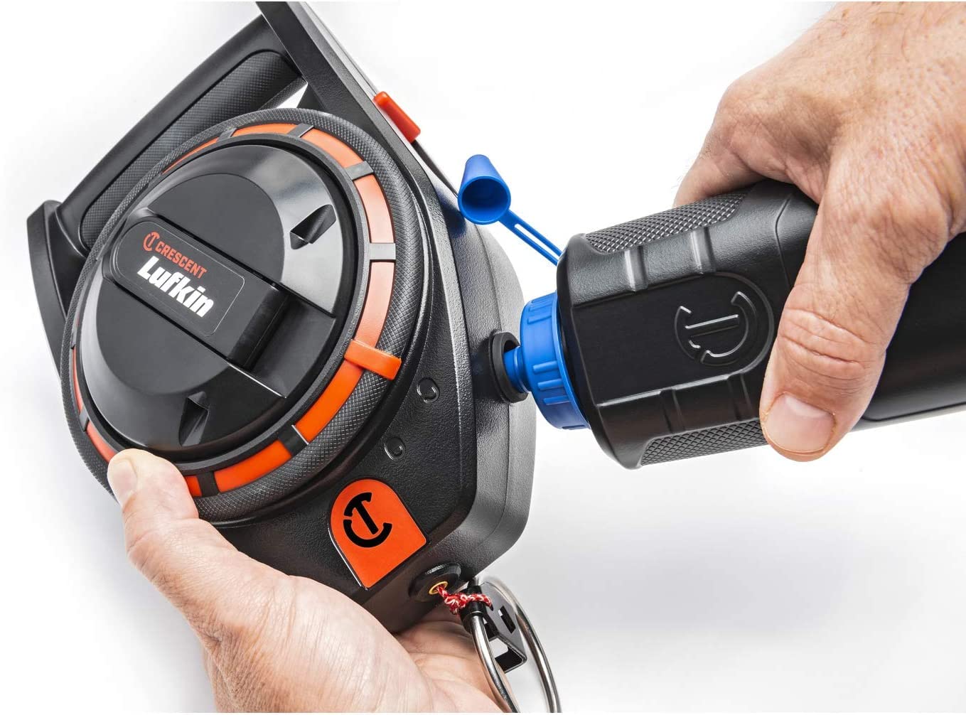 **Crescent Lufkin CL150 150-Foot Professional Construction Chalk Reel - Heavy-Duty Chalk Line Tool for Marking Straight Lines on Concrete, Wood, and Metal Surfaces - Ideal for Contractors, Carpenters, and DIY Projects**