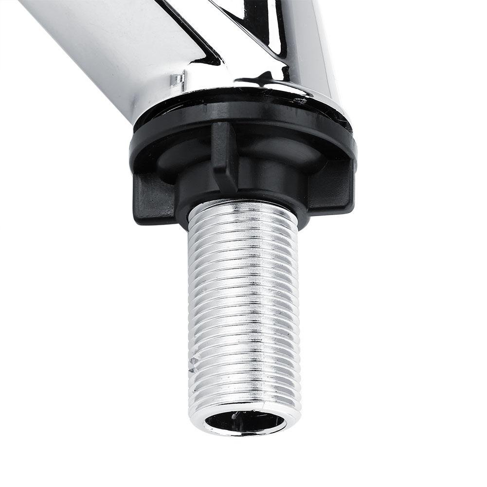 ABS Plastic Single Cold Water Faucet - G1/2 Thread Bathroom Basin & Kitchen Sink Tap with Tail Handle - Perfect for Home, RV, and Outdoor Use