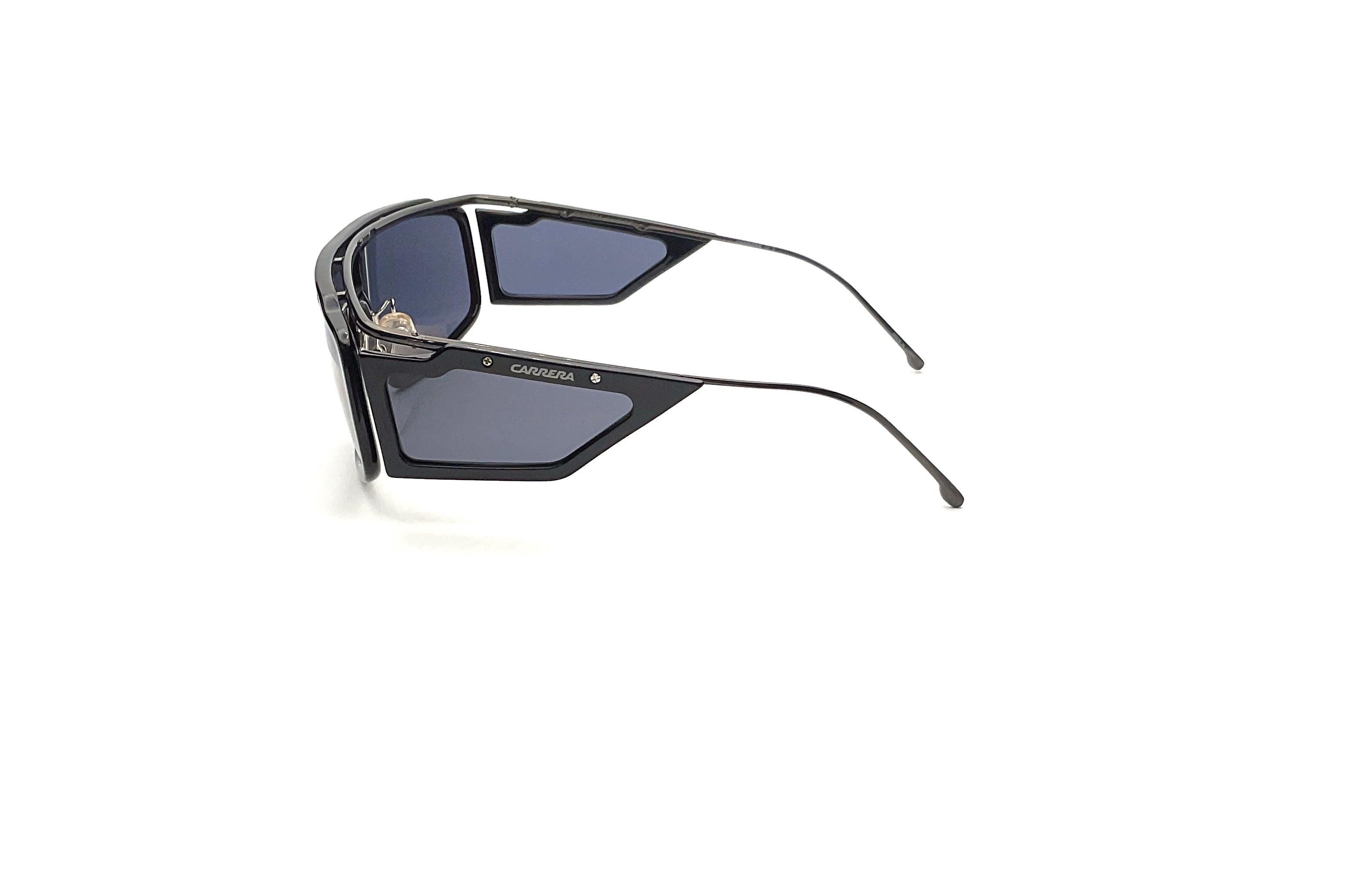 Carrera Facer Black Sunglasses - Polarized UV Protection for Men & Women - Perfect for Driving, Running, and Outdoor Sports