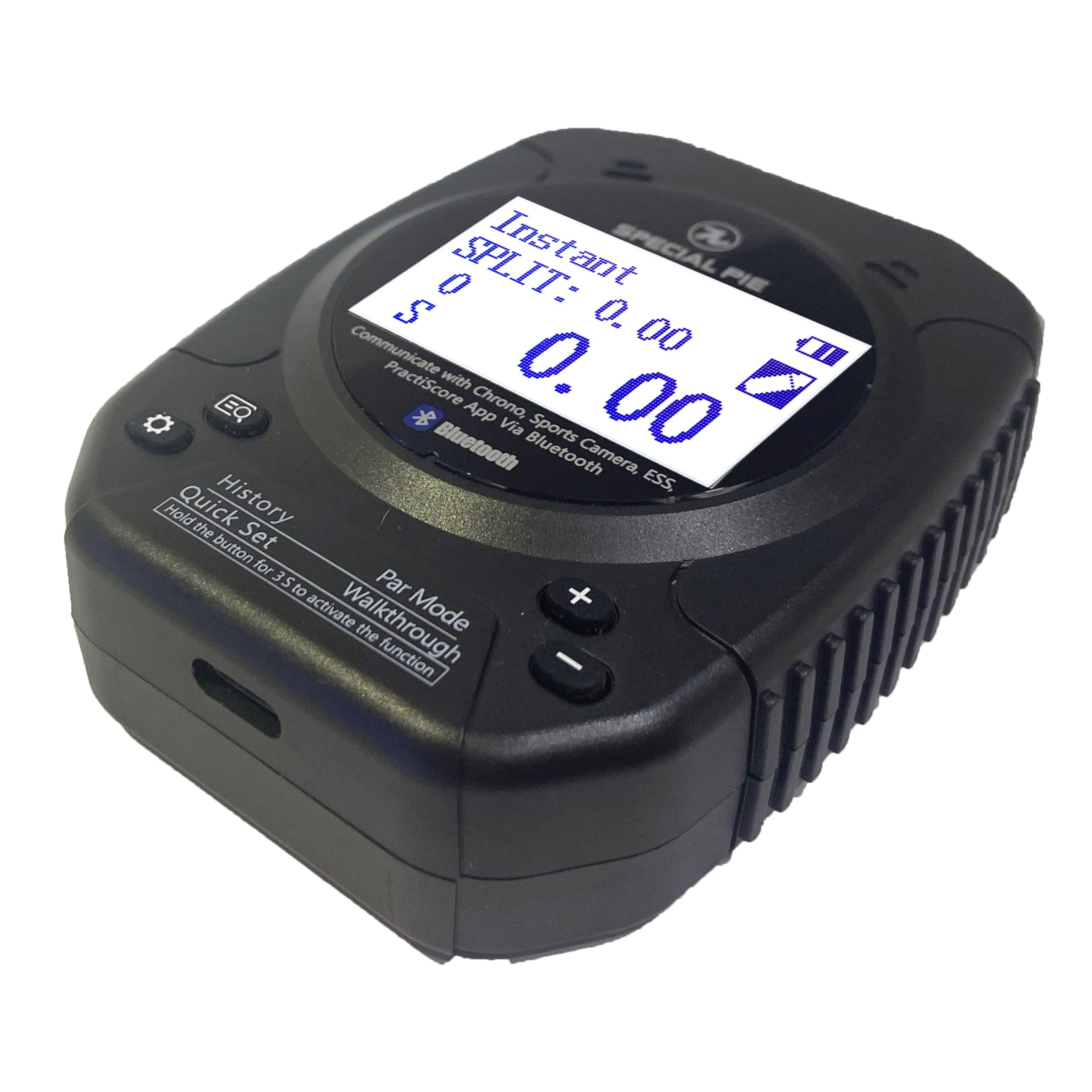 2025 Upgraded Shot Timer with Belt Clip - Professional Multifunction Dry Fire Timer for Pistol & Rifle Shooting - Perfect for USPSA, IPSC, APSC, IDPA, 3 Gun & Steel Challenge Competitions - Essential Training Gear for Target Practice & Range Drills