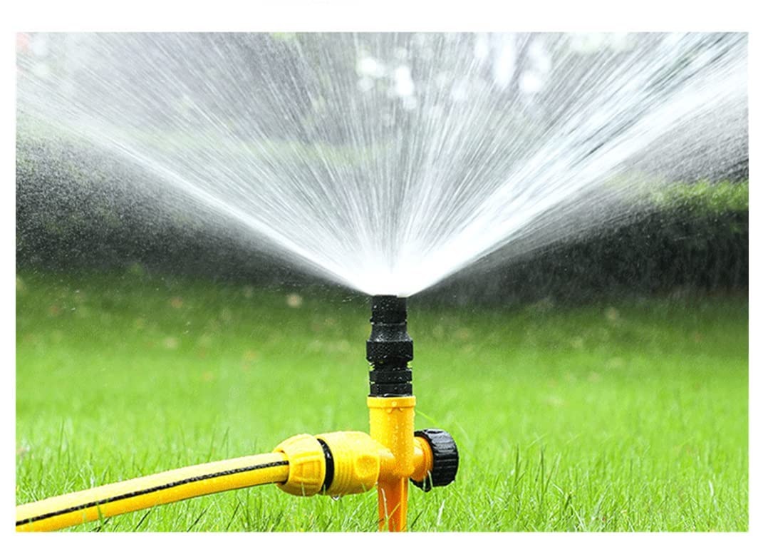 360° Rotating Automatic Garden Sprinkler - Adjustable Lawn Irrigation System for Outdoor Yard, Patio & Lawn Care | Perfect for Watering Grass, Plants & Landscaping