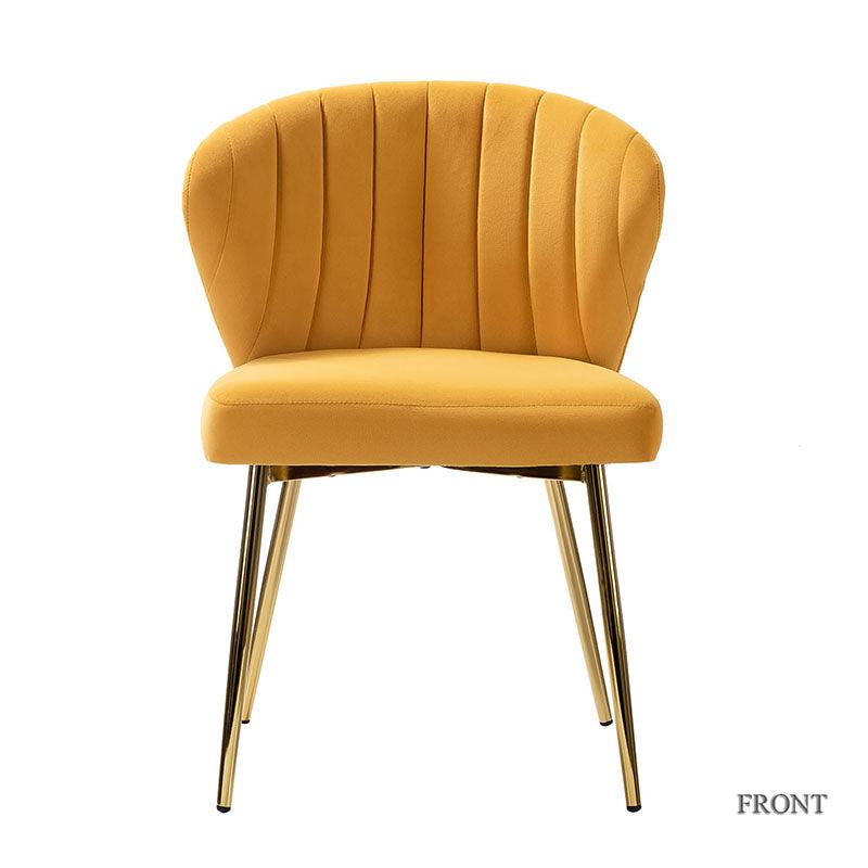 Luxury Aruna Velvet Upholstered Accent Chair - Soft Velvet Fabric, Comfortable Seating for Living Room, Bedroom, or Office - Elegant Home Decor & Stylish Furniture