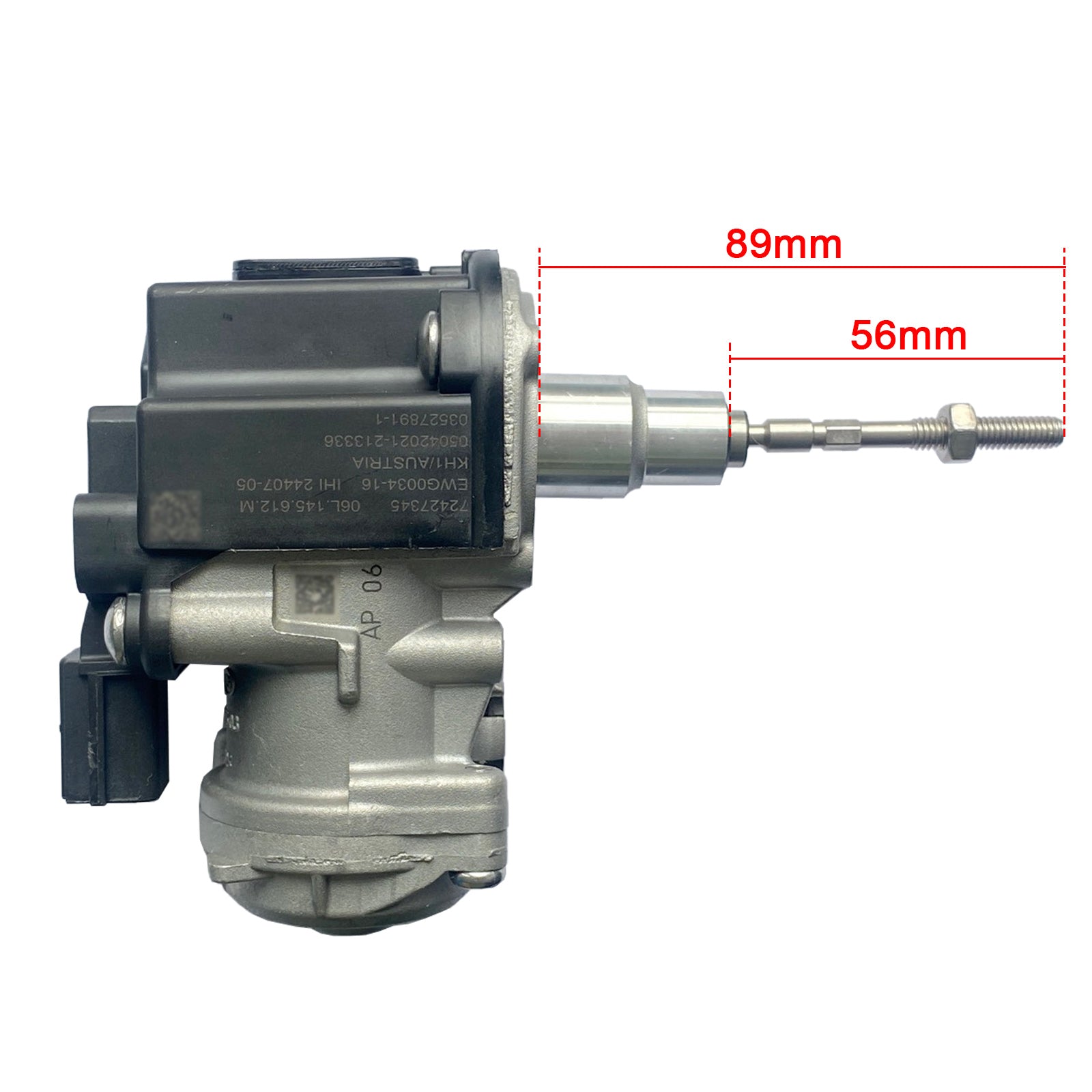 Turbo Electric Actuator for Audi VW EA888 Gen3 1.8T 2.0T - 06L145612M Replacement Part - Boost Performance & Engine Efficiency for Golf GTI, A3, A4, Q5 Models