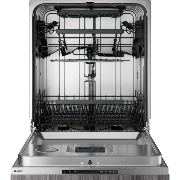ASKO 60cm XL Fully Integrated Dishwasher - Ultra Quiet, Energy Efficient Built-In Dishwasher for Large Families | Perfect for Modern Kitchens & Open-Plan Living Spaces