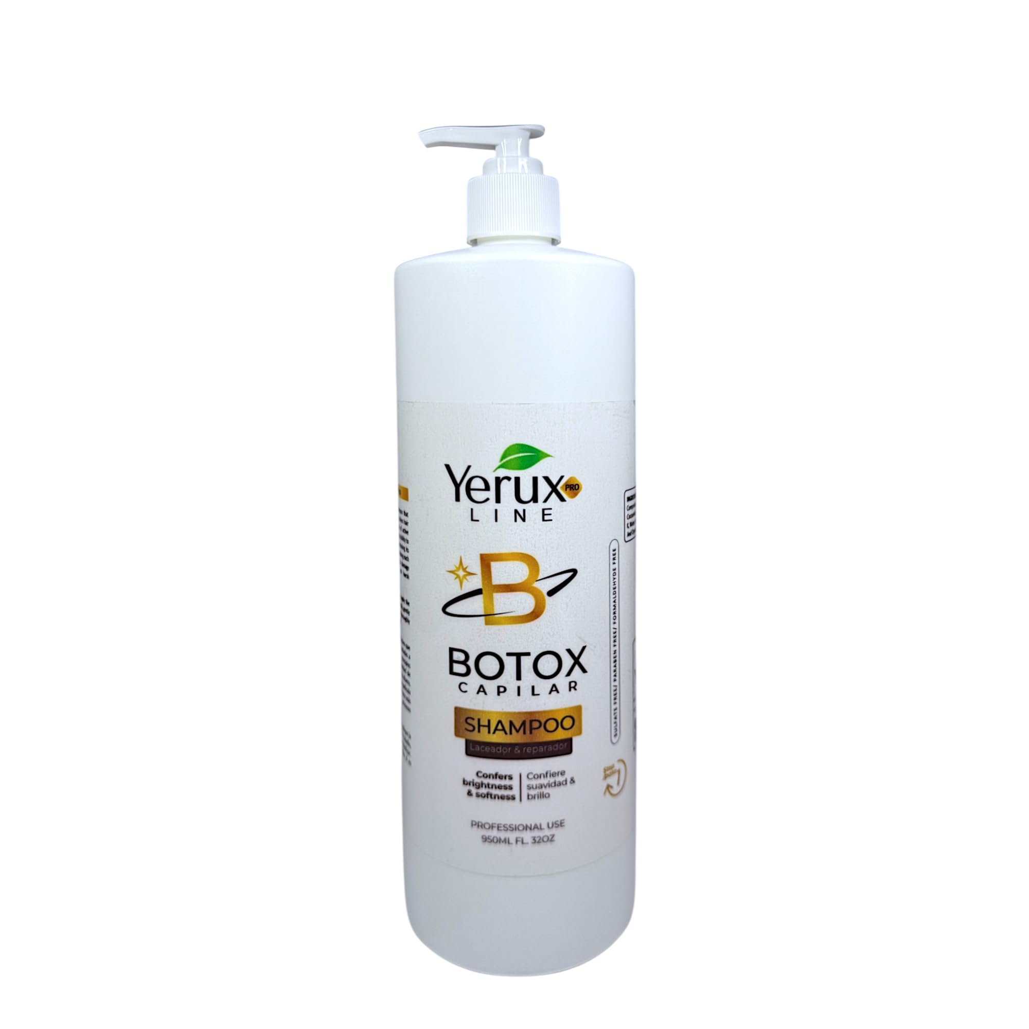 Professional Botox Shampoo for Hair Repair - Deep Conditioning Treatment for Damaged Hair - Salon Quality Hair Care at Home - Perfect for Dry, Frizzy & Color-Treated Hair