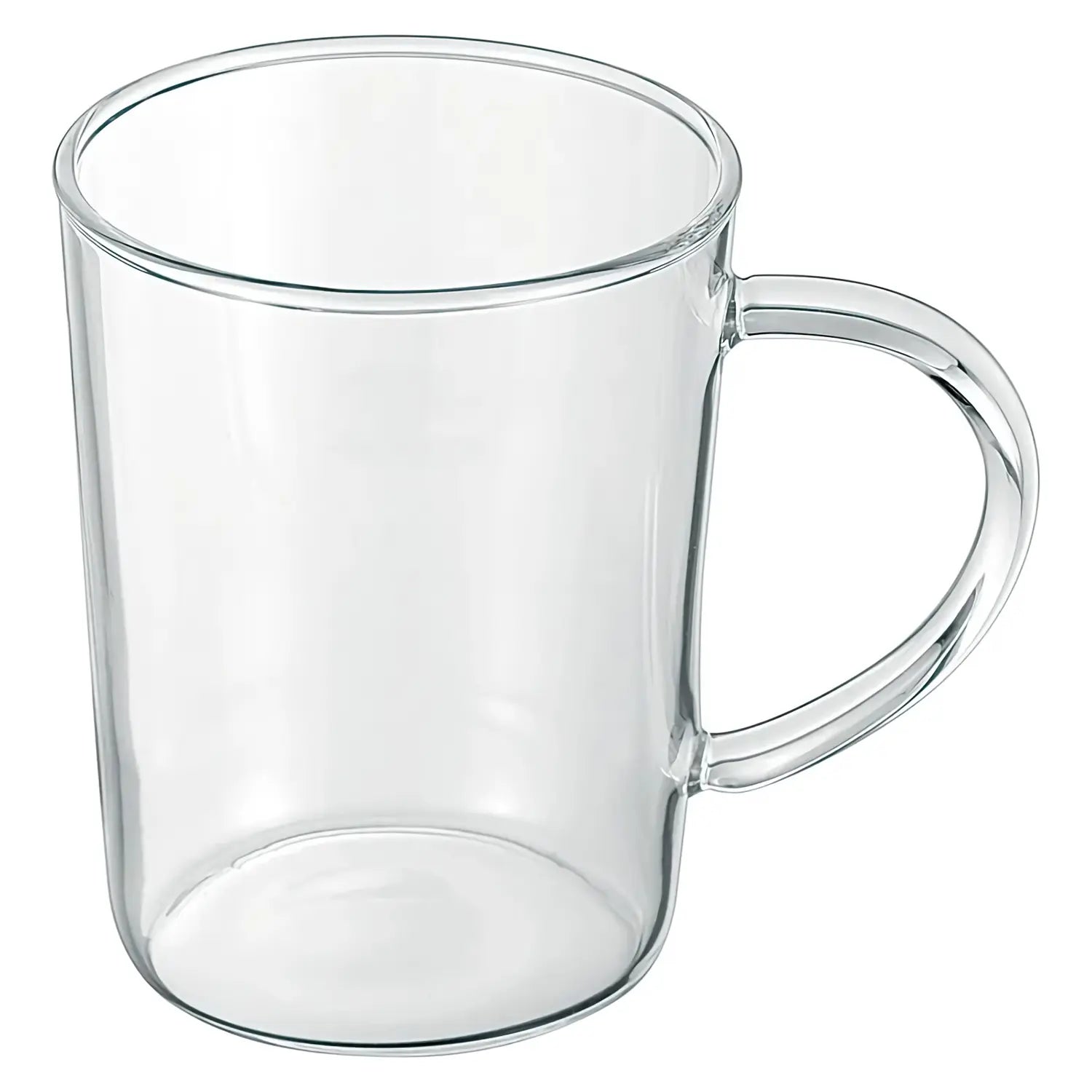Asahi Premium Heat Resistant Glass Mug with Handle - 16oz Borosilicate Coffee Cup for Hot & Cold Drinks - Perfect for Home, Office, Camping, and Gifts