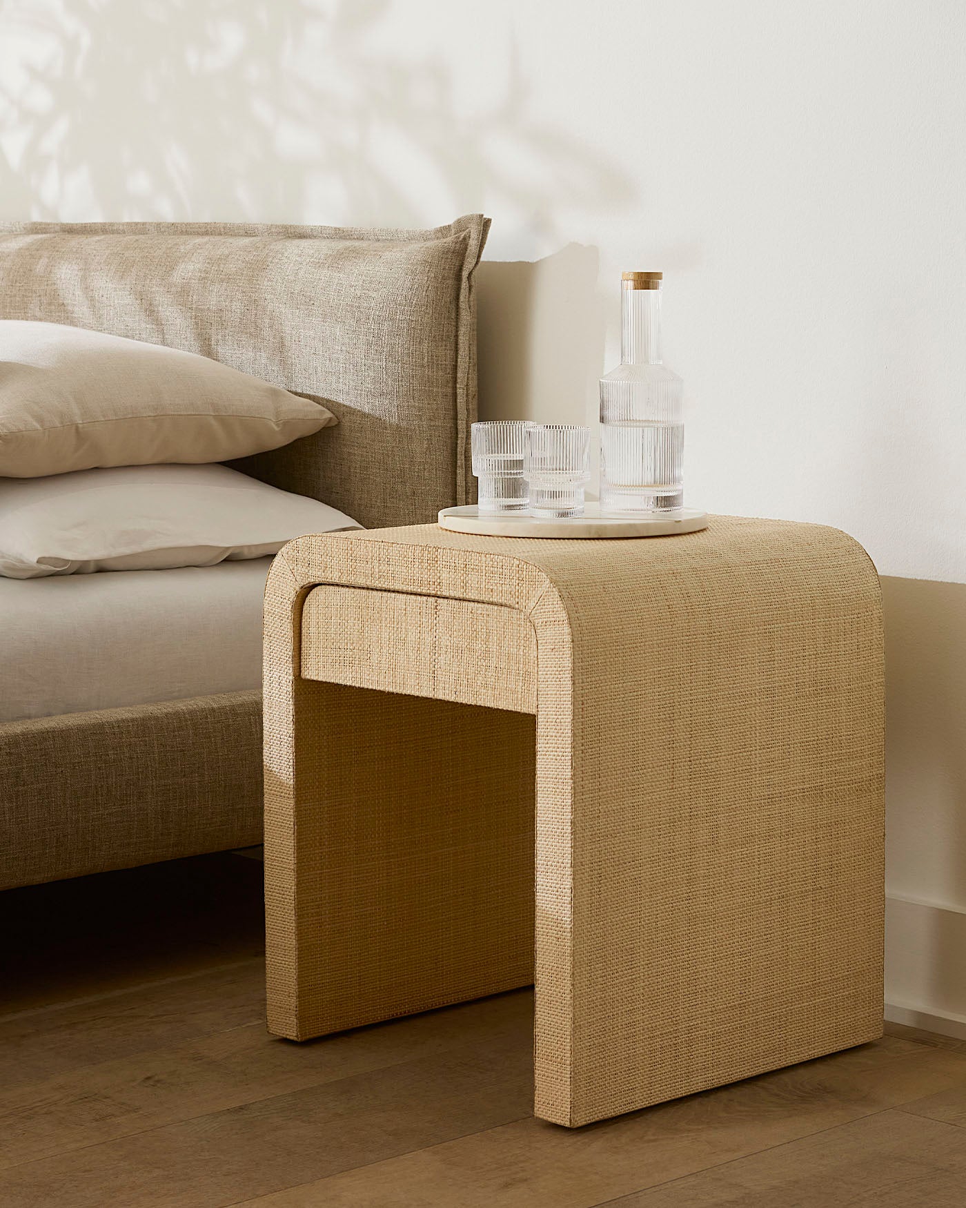 Montecito Side Table - Modern Wooden End Table for Living Room, Bedroom & Office - Stylish & Functional Small Table for Home Decor