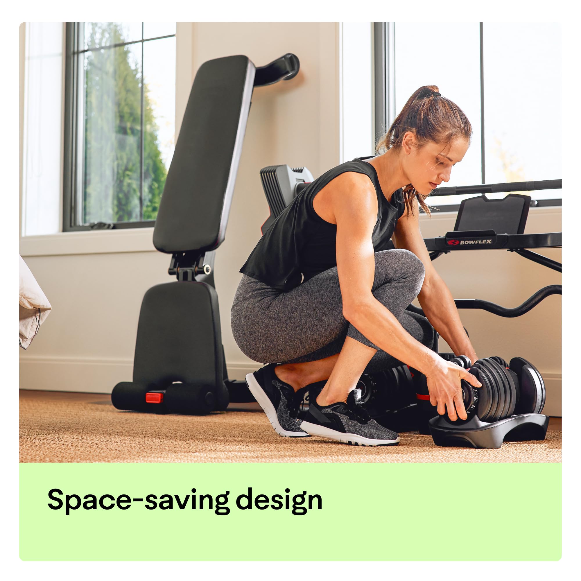 BowFlex Adjustable Weight Bench for Home Gym - Strength Training Equipment for Full Body Workouts | Perfect for Dumbbell Exercises, Bench Press & Fitness Training