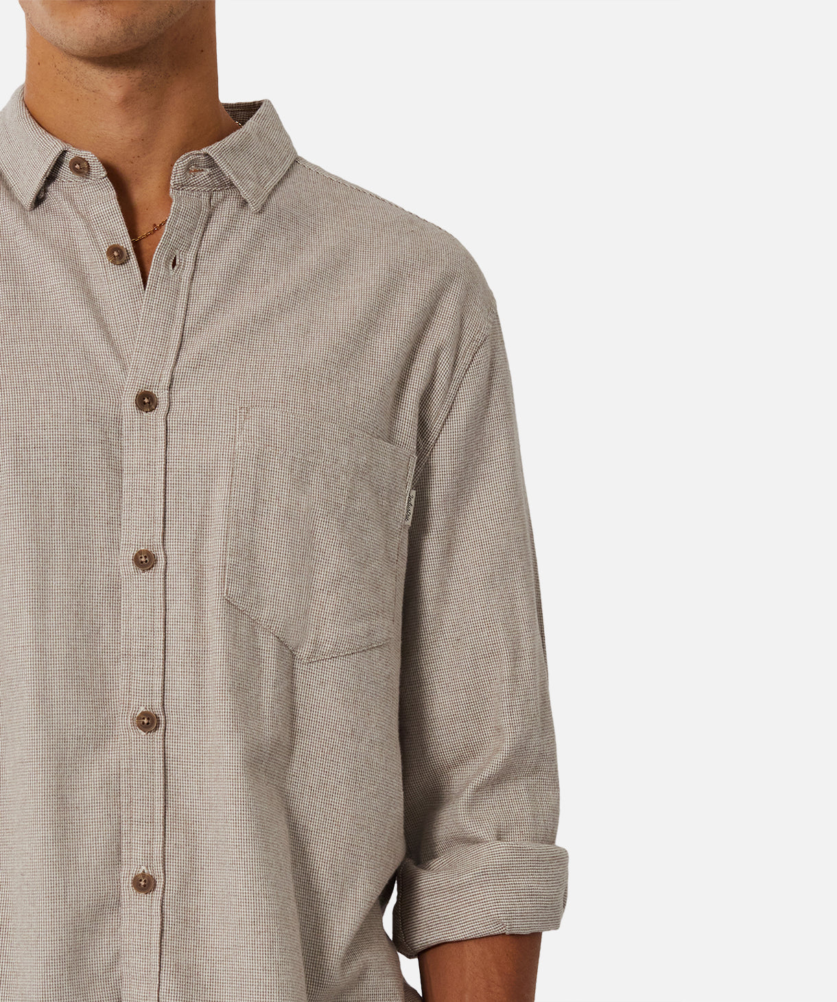 The Rockford LS Shirt - Premium Tweed Button-Up for Men | Casual & Business Wear | Perfect for Office, Dates & Outdoor Events