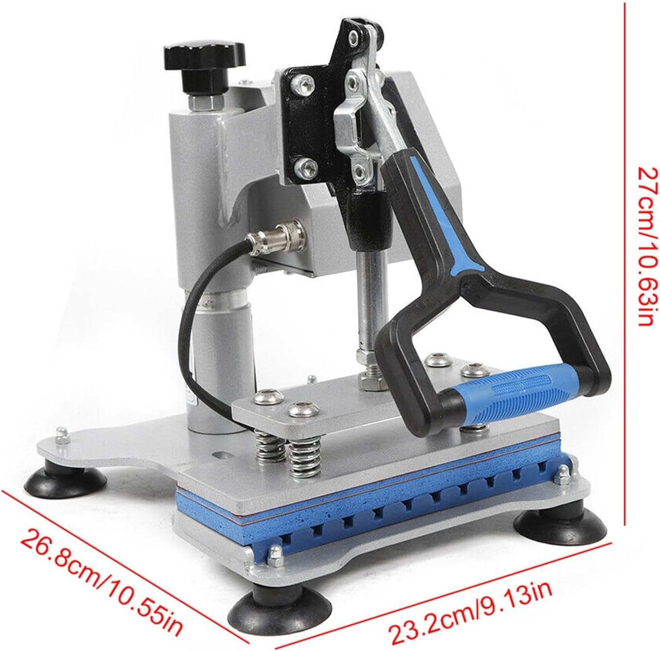10-Slot LCD Display Ballpoint Pen Heat Transfer Machine for Plastic & Ballpoint Pens - Perfect for Custom Pen Printing & Small Business Branding