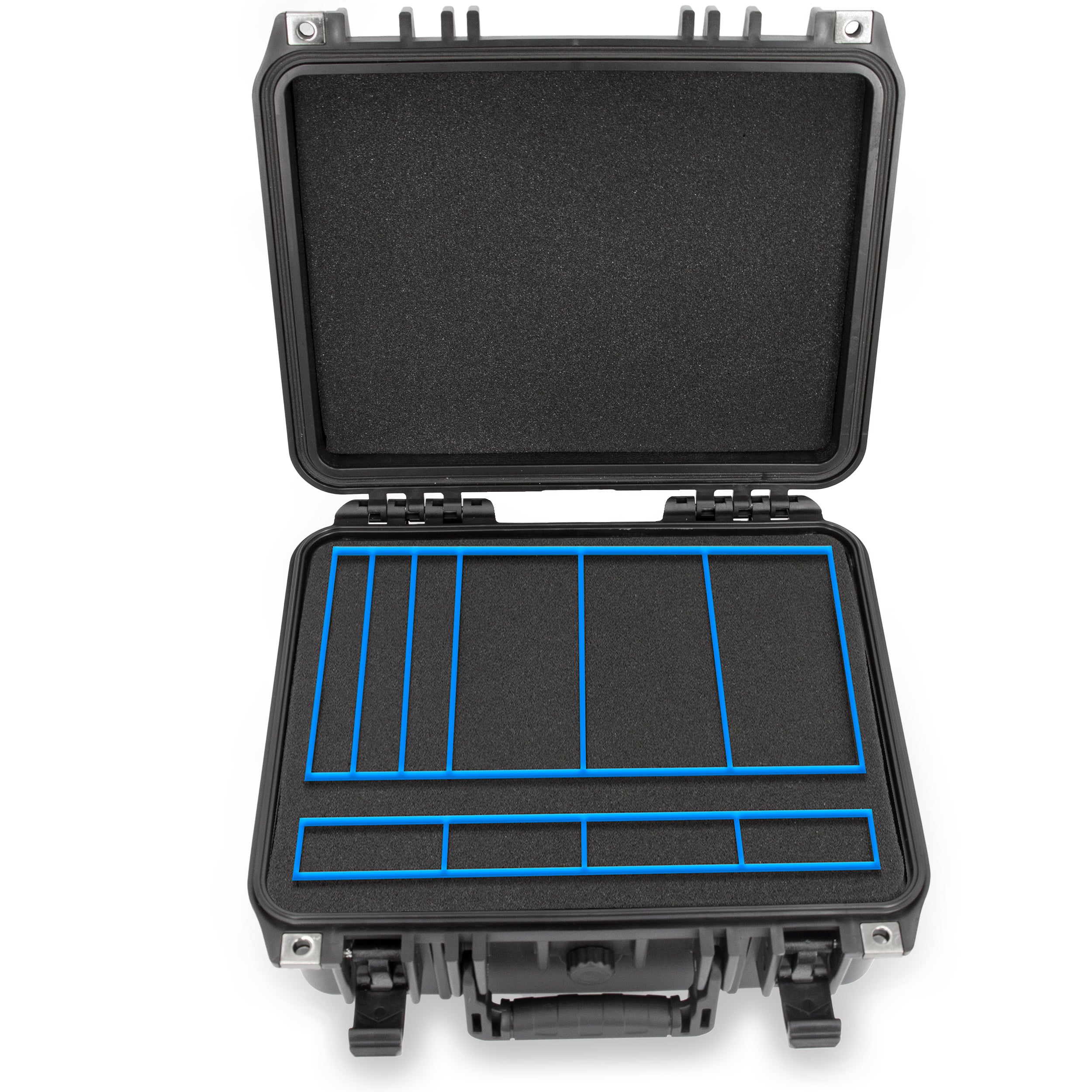 CASEMATIX Graded Card Case - Waterproof Storage Box for 40+ BGS PSA SGC FGS One Touch Graded Sports Trading Cards | Perfect for Collectors, Display & Protection