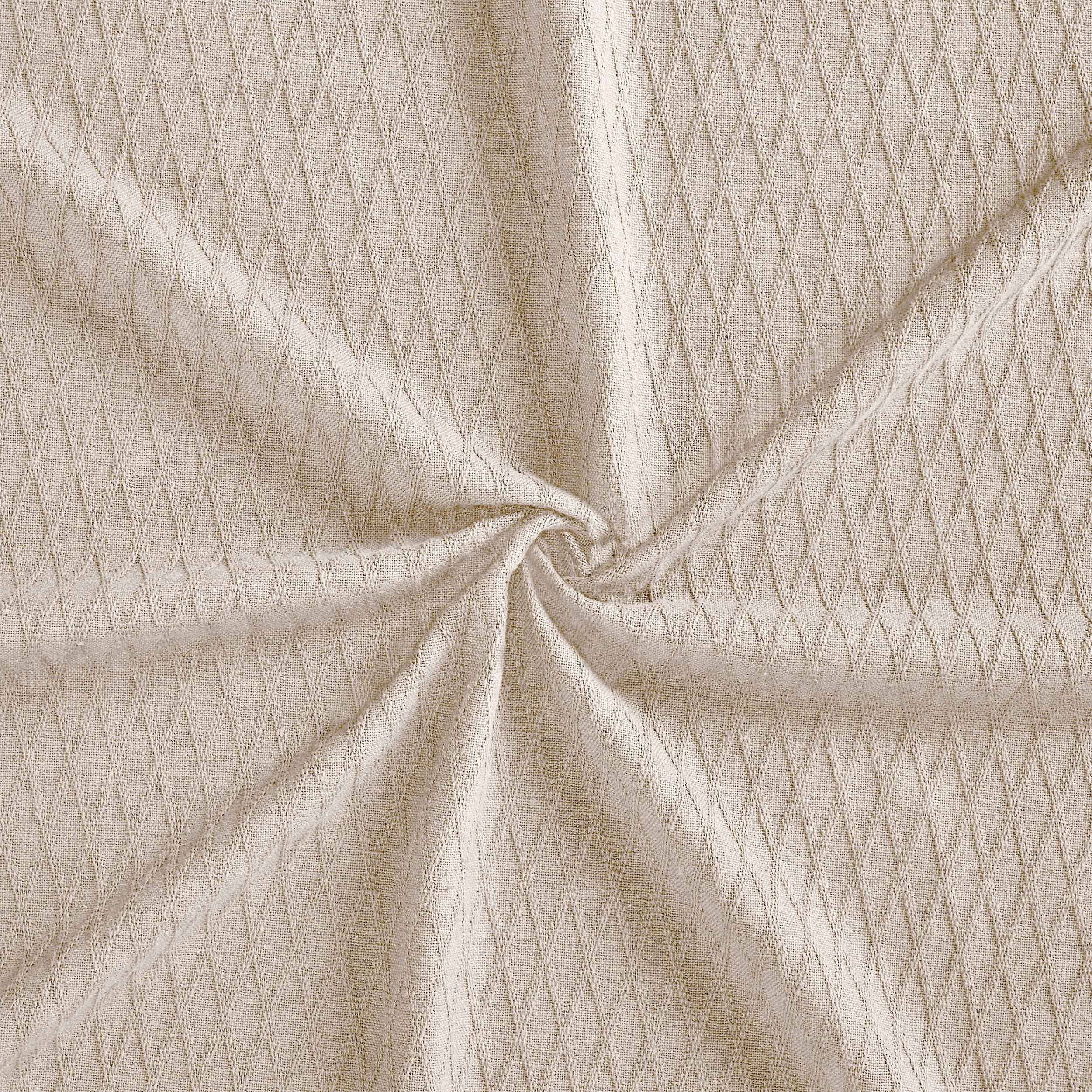 Premium Cotton All-Season Diamond Pattern Bed Blanket & Sofa Throw - Soft Cozy Blanket for Bedroom, Living Room, Travel and Gift Giving