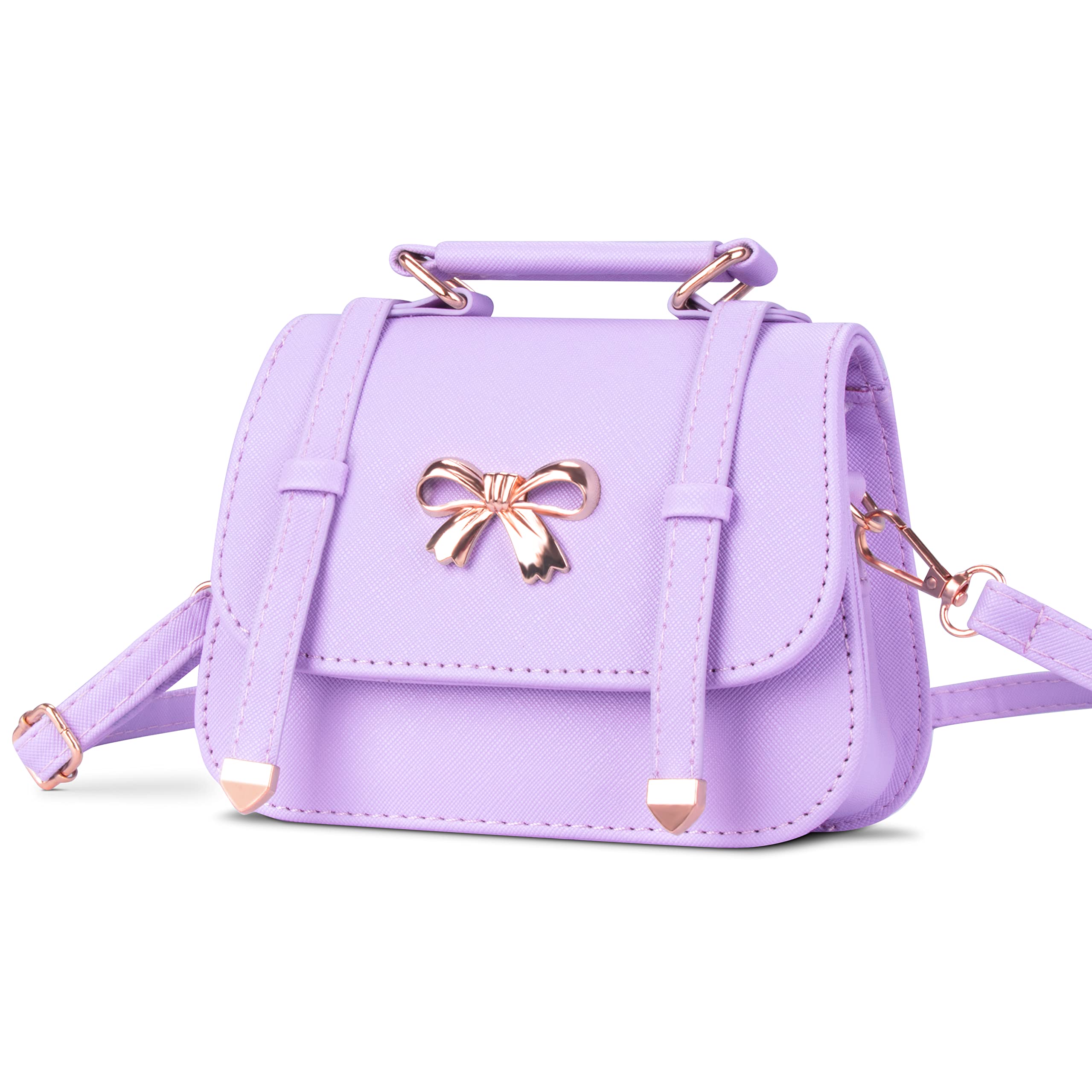 Cute Princess Crossbody Purse for Girls - Kids Shoulder Bag for Toddlers & Little Girls | Perfect Gift for Birthday, Party & Daily Use