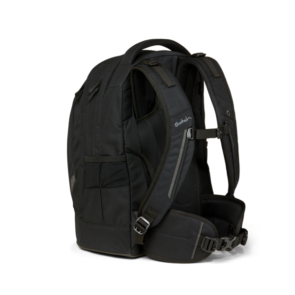Satch Pack Blackjack - Premium Durable Backpack for Travel, Work & School - Waterproof & Lightweight Daypack for Men & Women - Perfect for Commuting, Hiking & Outdoor Adventures