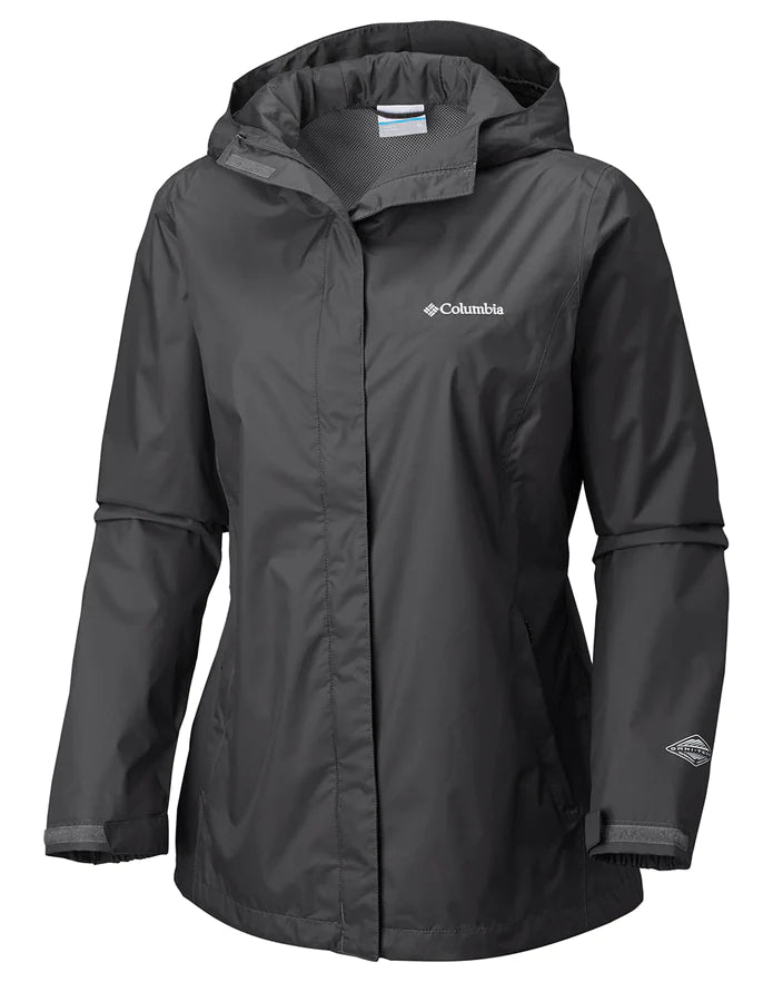 Columbia Women's Arcadia II Waterproof Rain Jacket - Lightweight, Breathable Windbreaker for Hiking, Camping & Outdoor Activities
