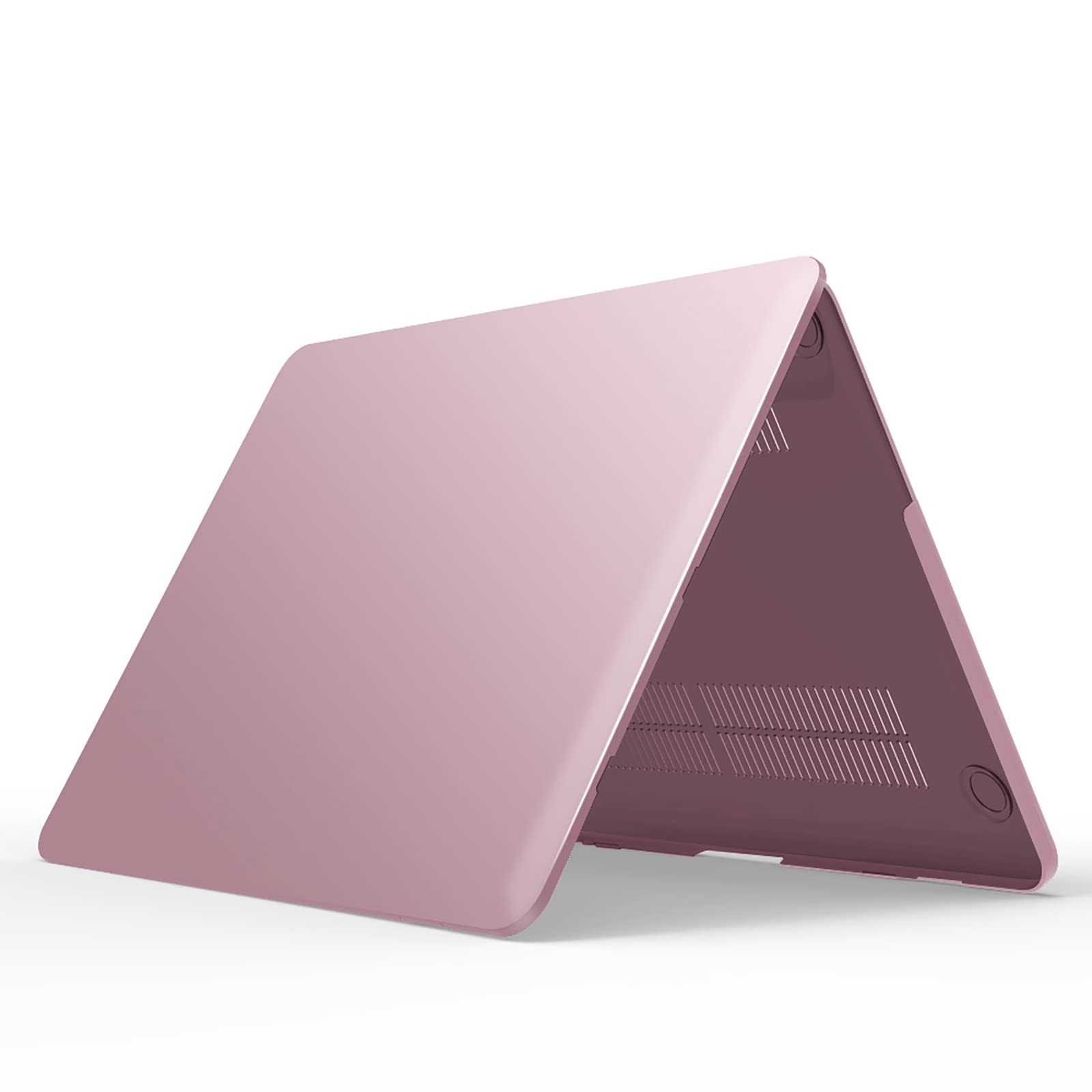 IBENZER MacBook Pro 15 Inch Case (2012-2015) - Soft Touch Hard Shell Cover with Keyboard Protector for Apple MacBook Pro 15 Retina Display A1398 - Rose Gold (R15MPK+1A) | Perfect for Work, Travel & Home Use