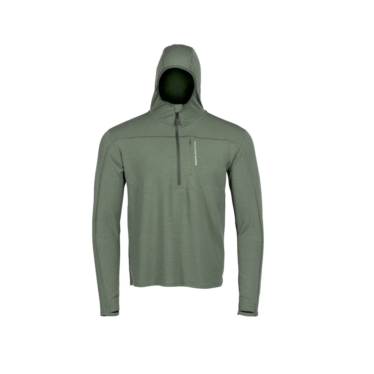 Eberlestock Lochsa Merino Zip Hoody - Quick Dry & Moisture Wicking Performance Hoodie for Hiking, Camping & Outdoor Activities
